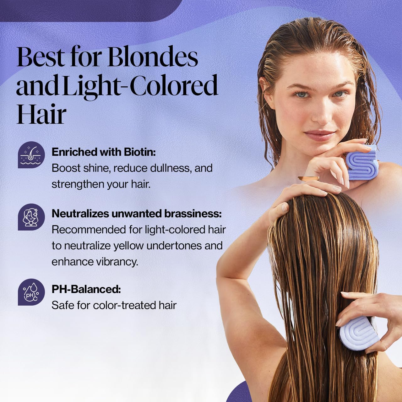 Detalle 2 de Kitsch Toning Purple Shampoo