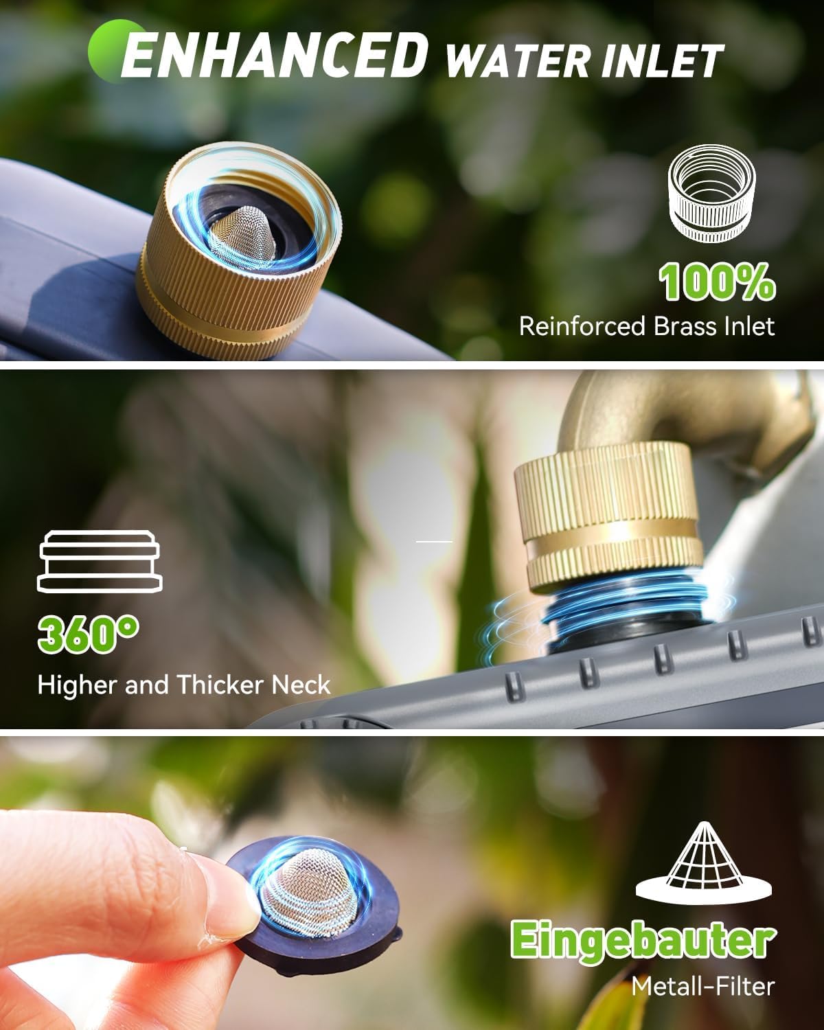 Thumbnail 2 de RAINPOINT Centralina Irrigazione a 3 uscite con display LCD e timer automatico (manuale/ritardo pioggia)