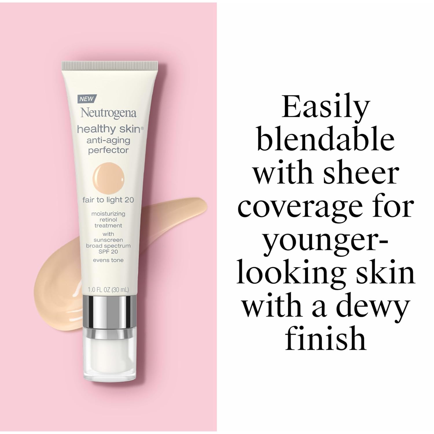 Detalle 2 de Neutrogena Retinol Tinted Moisturizer SPF 20 1 fl. oz