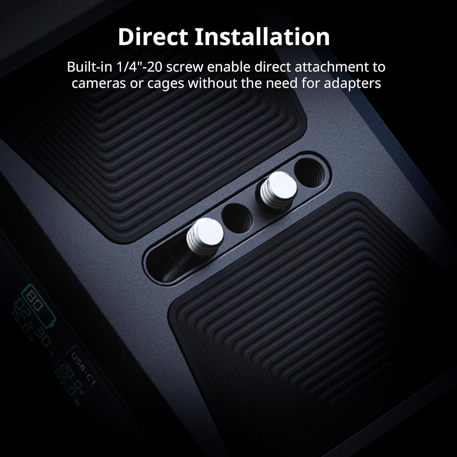 Thumbnail 5 de SMALLRIG Batterie de Base CB75 73,8 Wh (5 000 mAh) avec double USB-C 65 W et sortie 5 ports – 4826