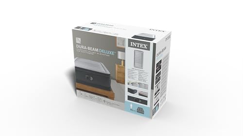 Detalle de Intex 64412 Comfort-Plush Elevated: colchón hinchable con tecnología Fiber-Tech