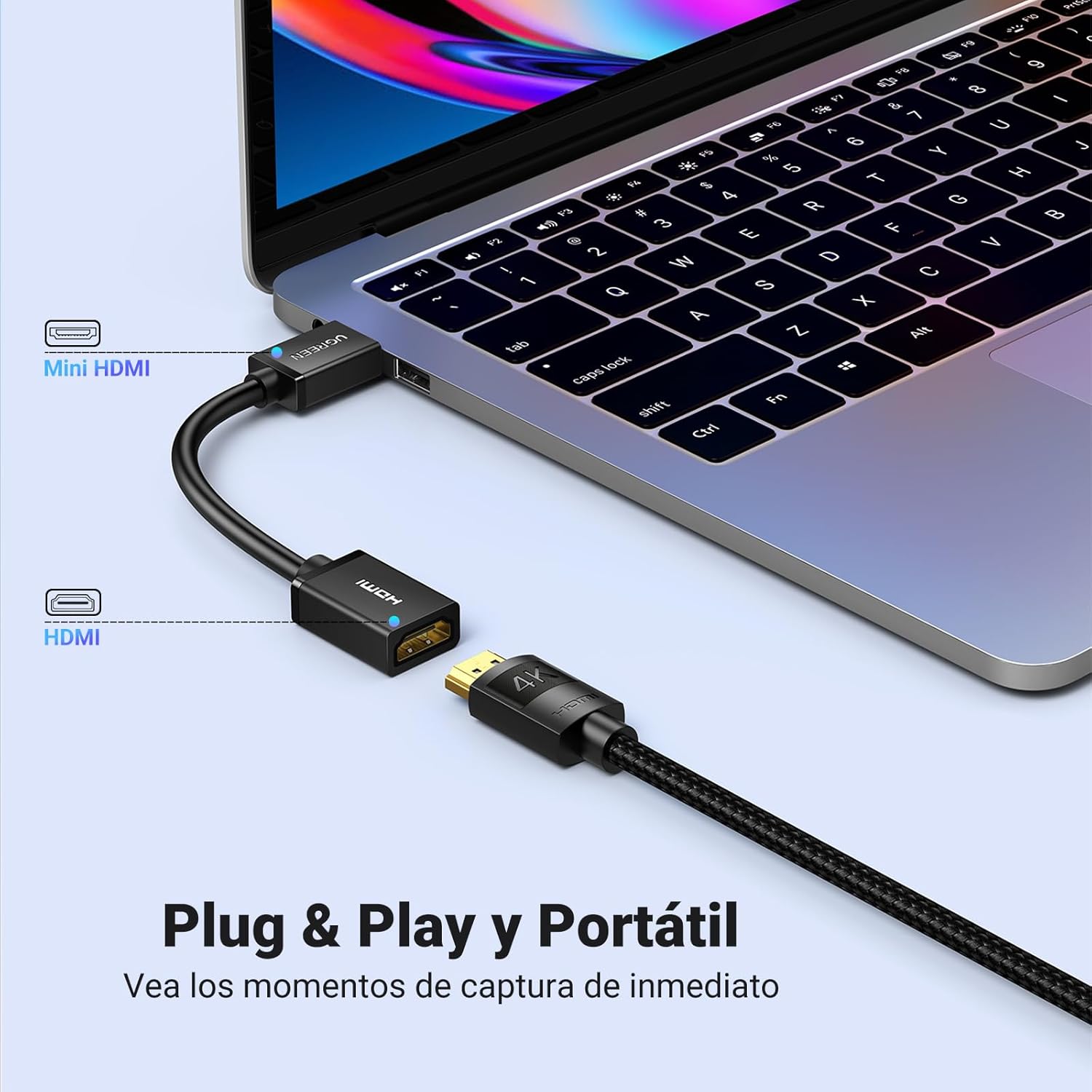 Thumbnail 5 de UGREEN Adaptador Mini HDMI 4K 3D para Raspberry Pi y Cámaras 🎥