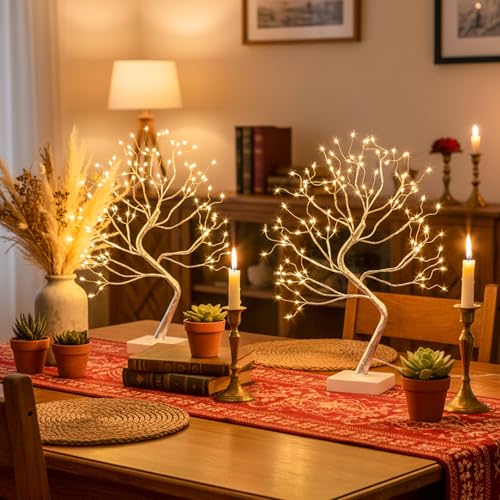 Thumbnail 7 de Delichter Lichterbaum Lichterzweige – 108 LEDs, USB/Batterie, 45 cm, 8 Lichtmodi