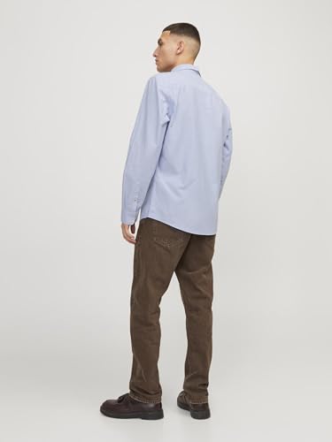 Thumbnail 2 de Jack & Jones Jjeoxford Shirt L/S L camisa hombre azul cachemira