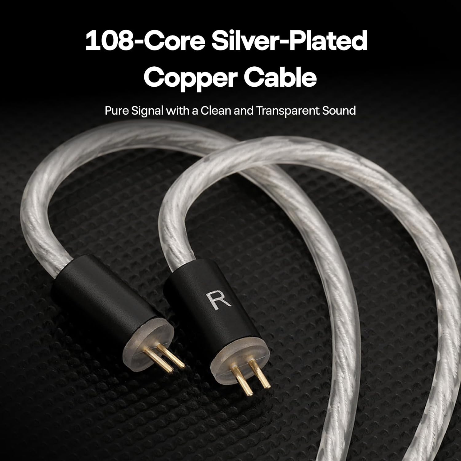 Thumbnail 6 de Linsoul Kefine Klean In Ear Monitor con driver dinamico DLC 10 mm, inserti intercambiabili e cavo staccabile 3.5 mm (senza microfono)