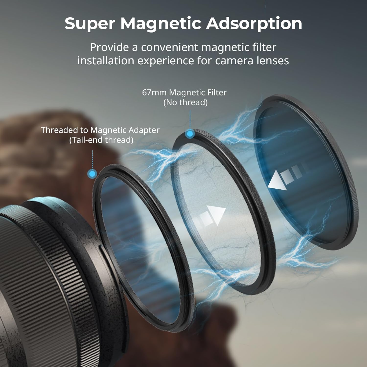 Thumbnail 6 de SMALLRIG 5-in-1 Objektivfilter 67 mm
