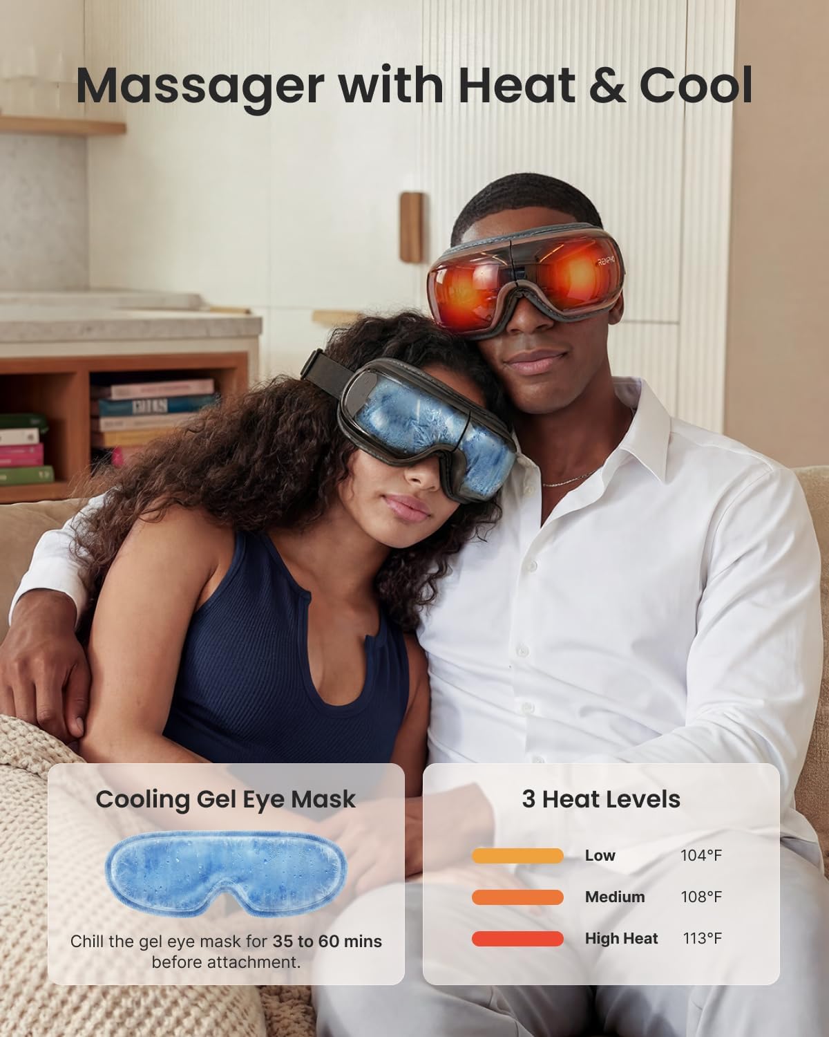 Detalle de RENPHO Eye Massager Eyeris 3