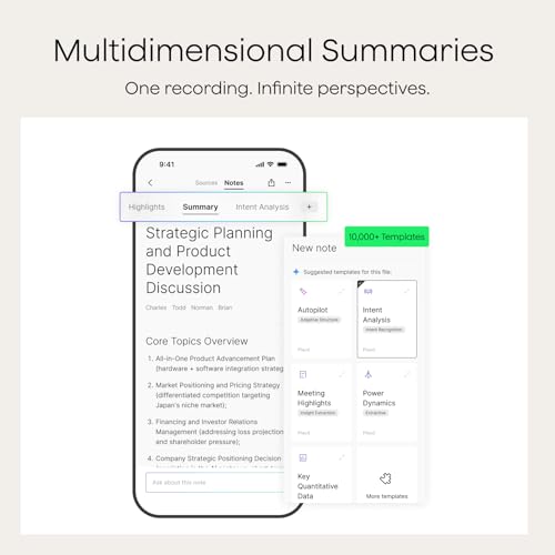 Detalle 2 de Plaud Note Pro AI Voice Recorder: Transcribe, Summarize, and Manage Meetings