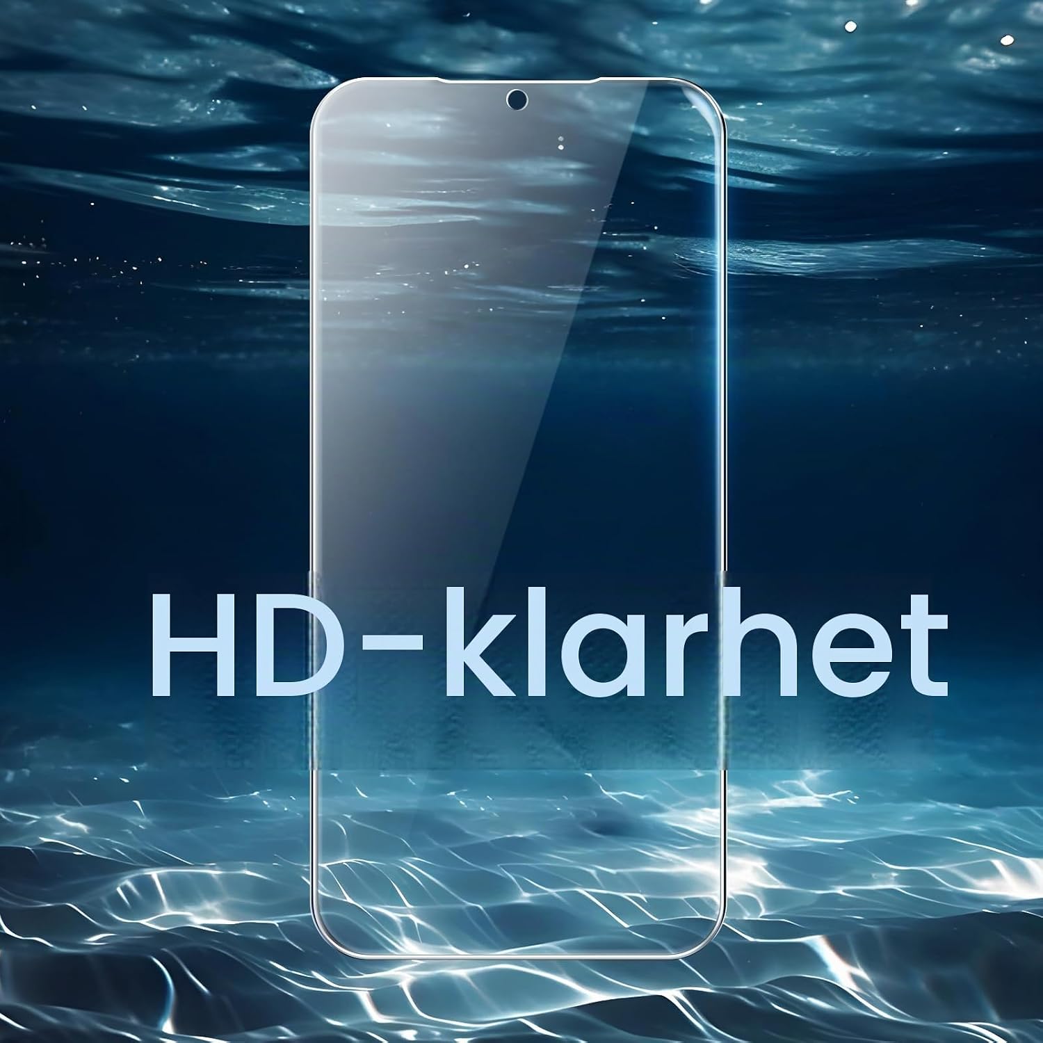 Detalle 2 de JETech 3-i-1 matt skal för Samsung Galaxy A26 5G, svart med 2 skärmskydd