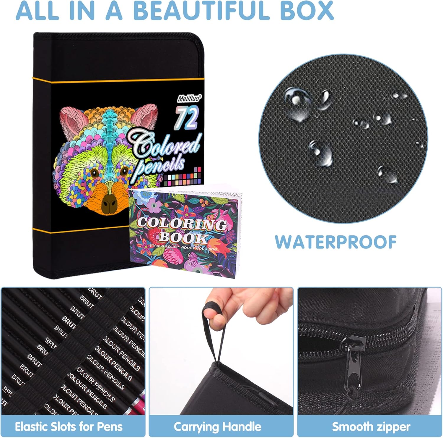 Thumbnail 6 de Melifluo 72 Buntstifte Set 🎨