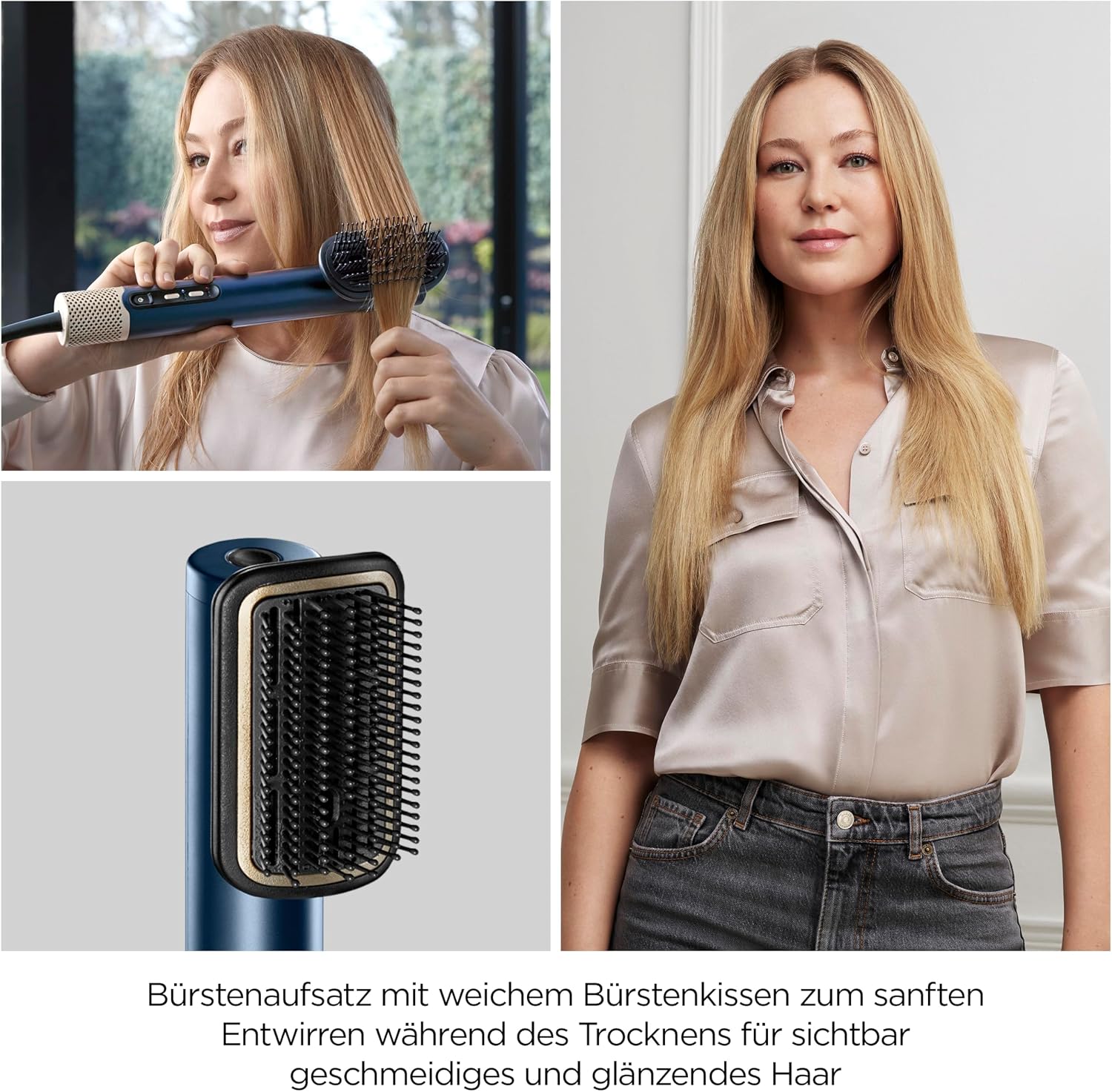 Detalle de BaByliss Air Wand AS6553E – All-in-One Haartrockner, Glätteisen und Styler mit Wet-to-Dry