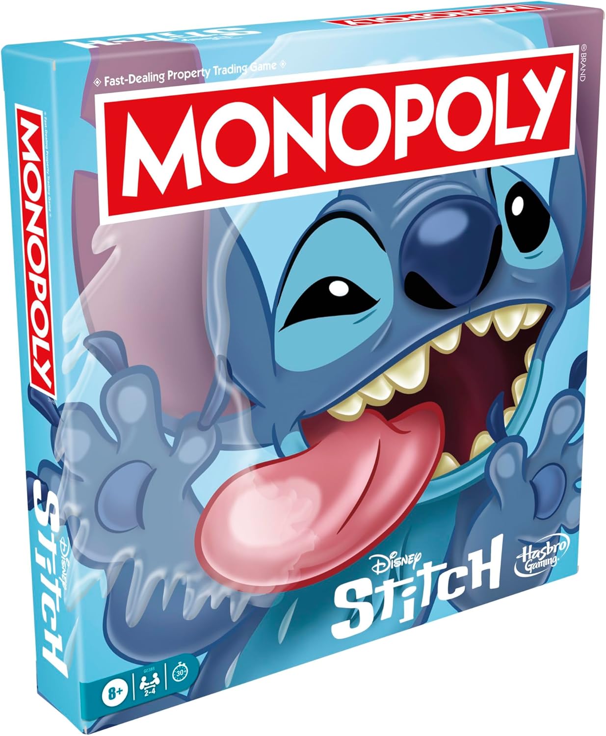 Thumbnail 2 de Monopoly: Disney Stitch Board Game – Family property-trading game for 2–6 players (Stitch-themed tokens & locations)