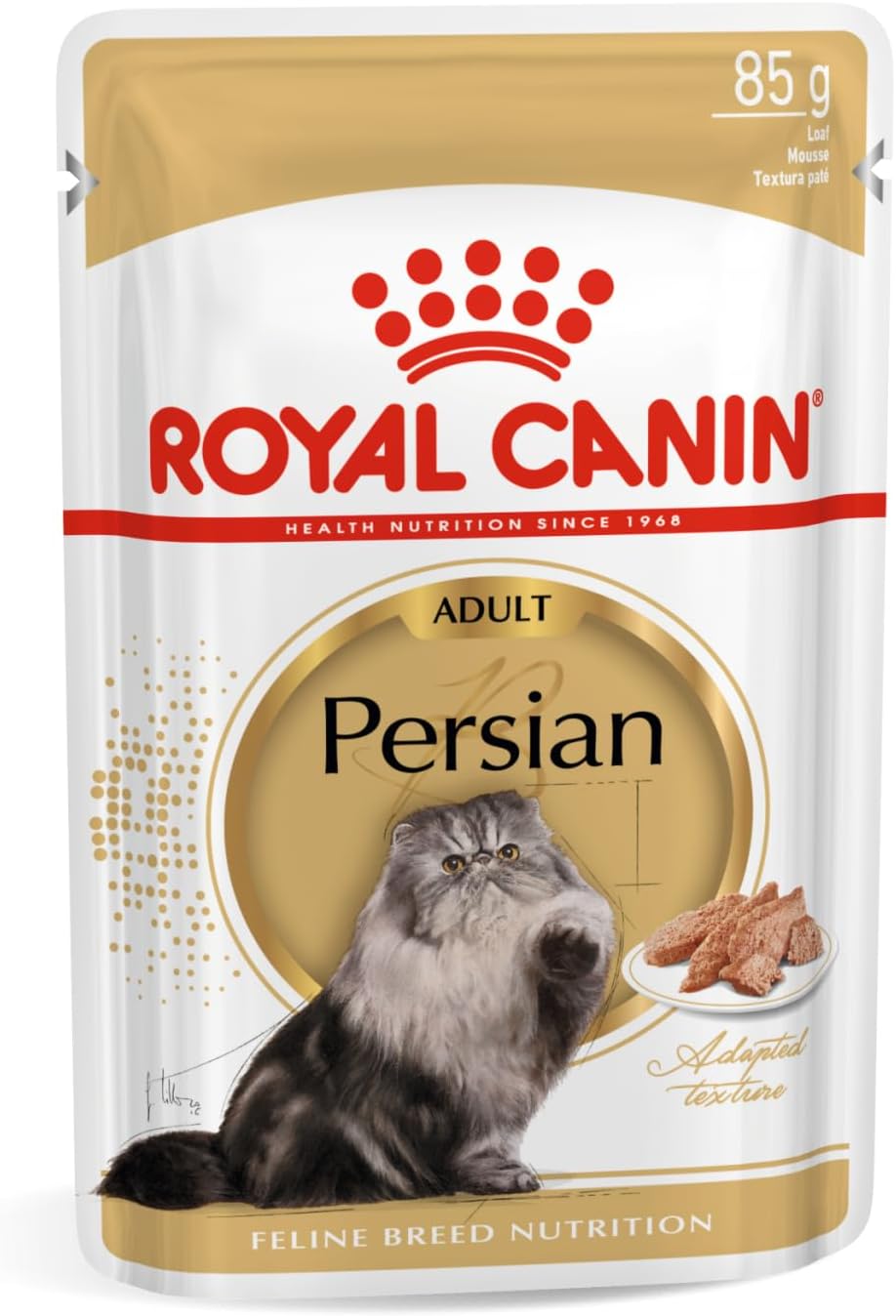 Detalle de ROYAL CANIN Adulte Persan 12 x 85g Loaf-Mousse – Fiche conseil d’achat