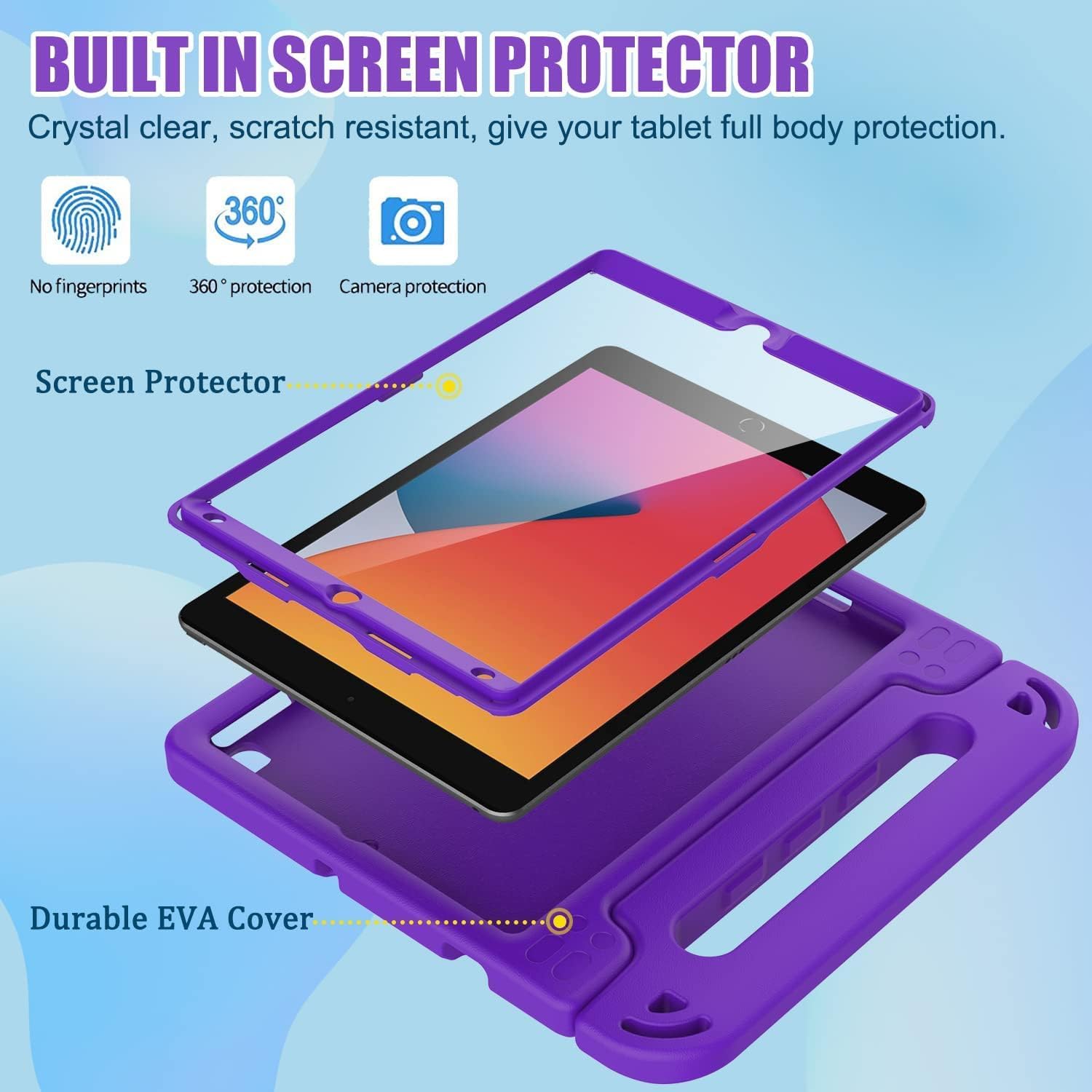 Detalle de SINSO iPad case for 10.2 inch iPad
