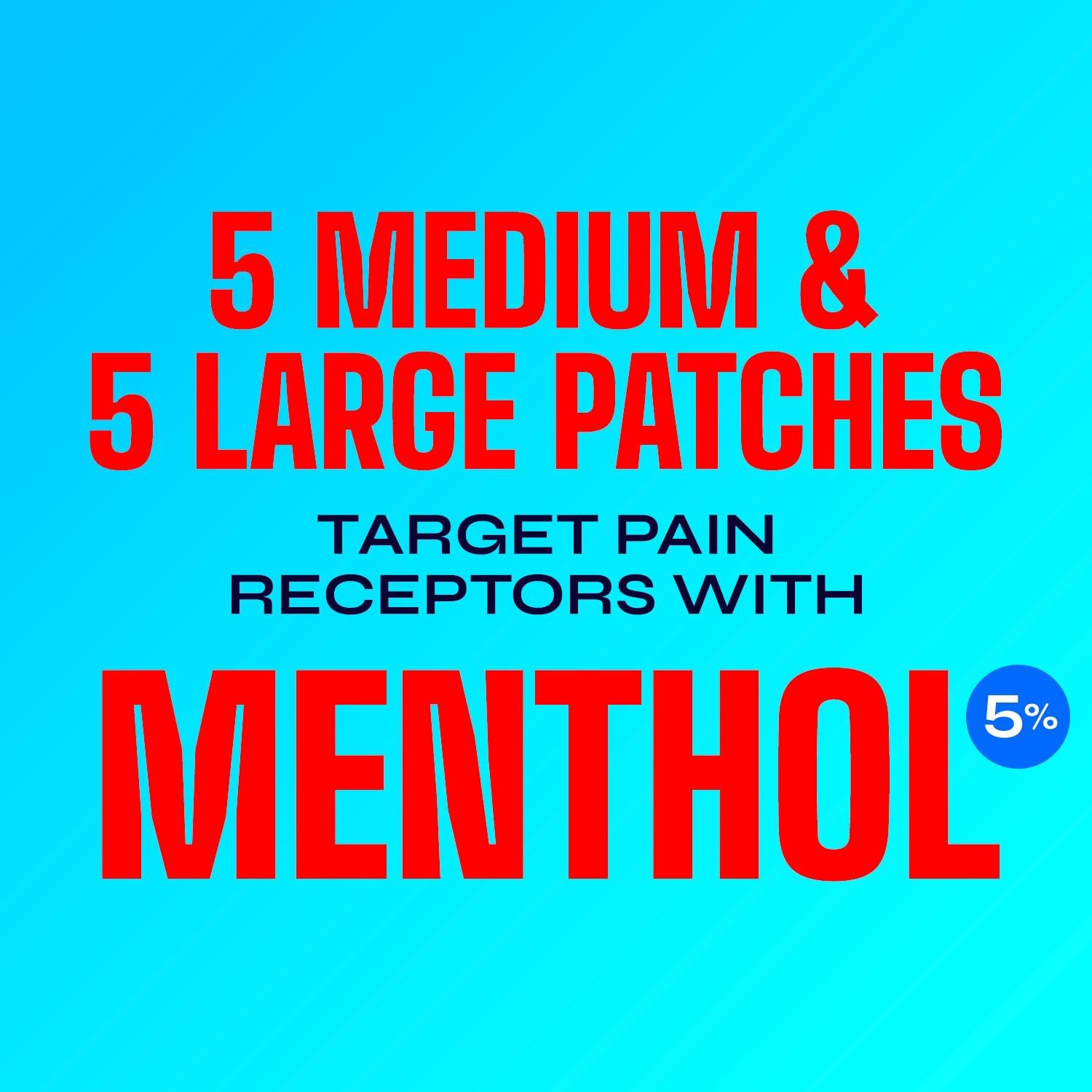 Detalle de Icy Hot Pain Relief Patches, 10-Count