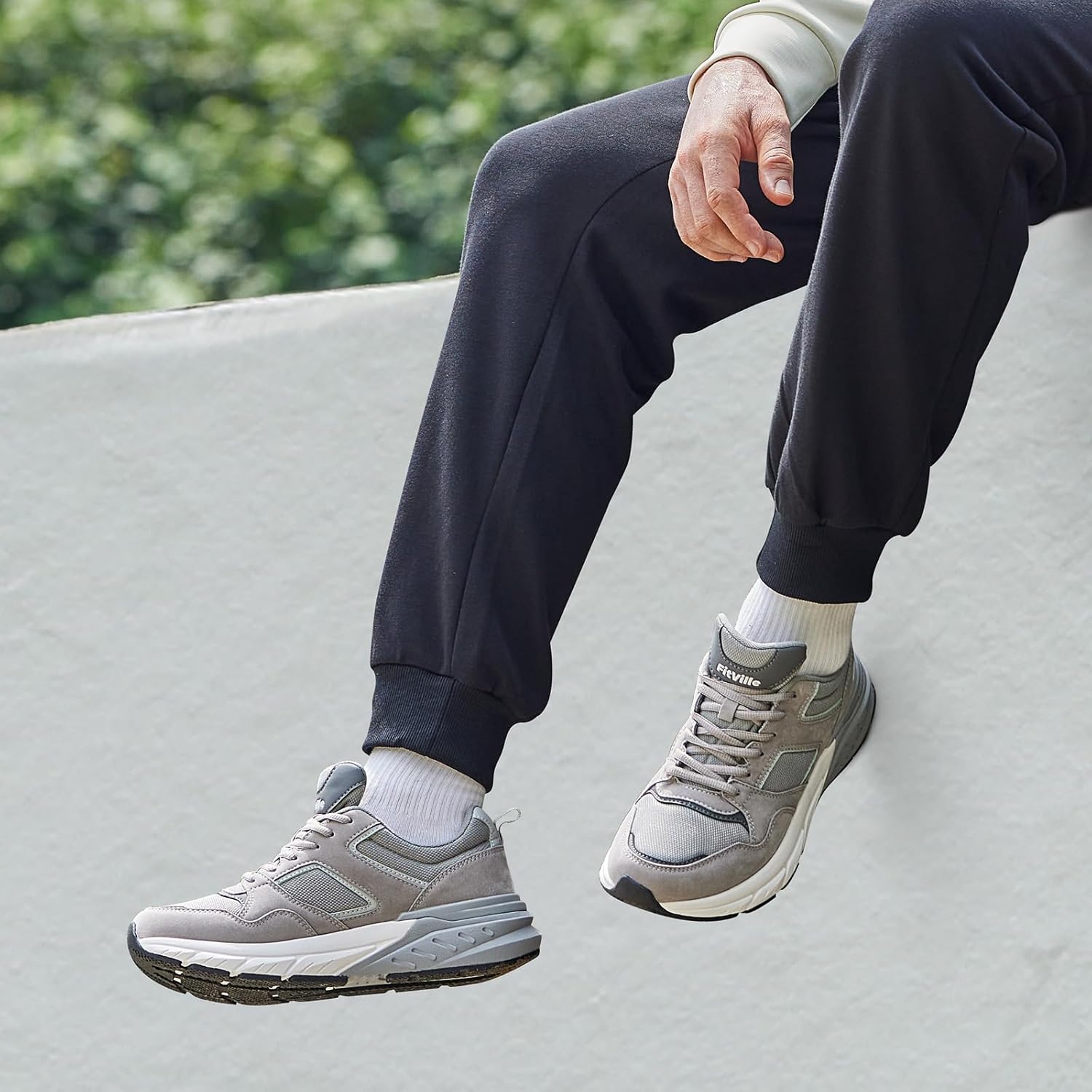Thumbnail 1 de FitVille Baskets running confort respirant