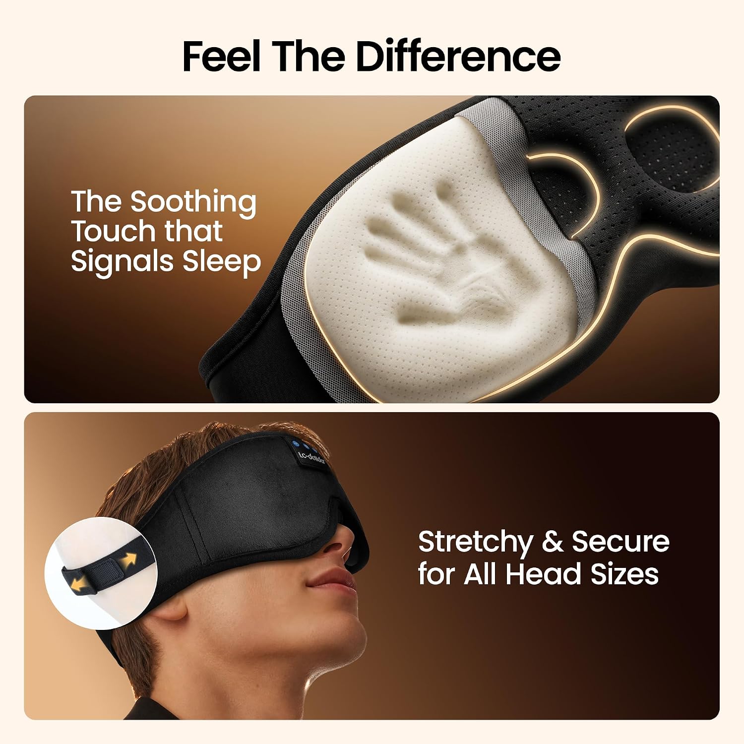 Thumbnail 5 de LC-dolida Bluetooth Sleep Mask 15 hrs