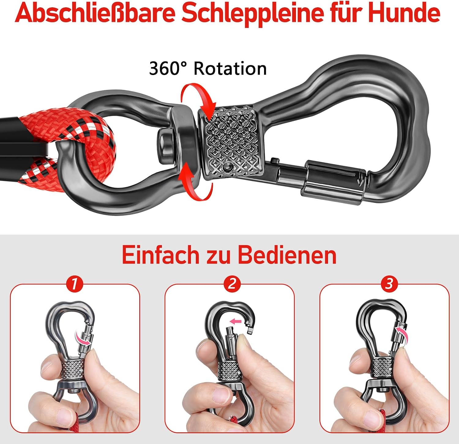 Thumbnail 2 de Hundeschleppleine 10 m XBEN Training