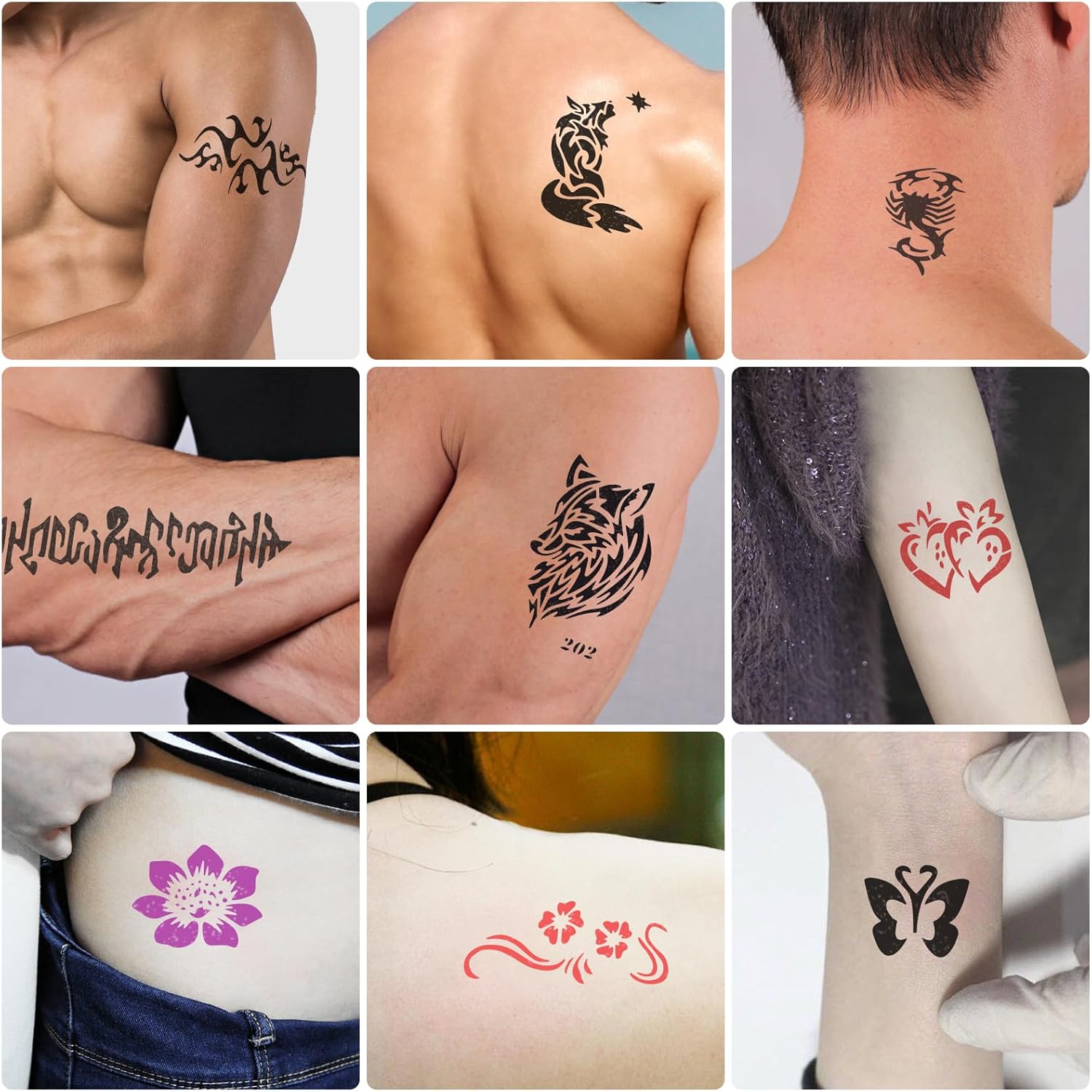 Thumbnail 5 de Kit Tatouage Éphémère 12 Encres Professionnelles