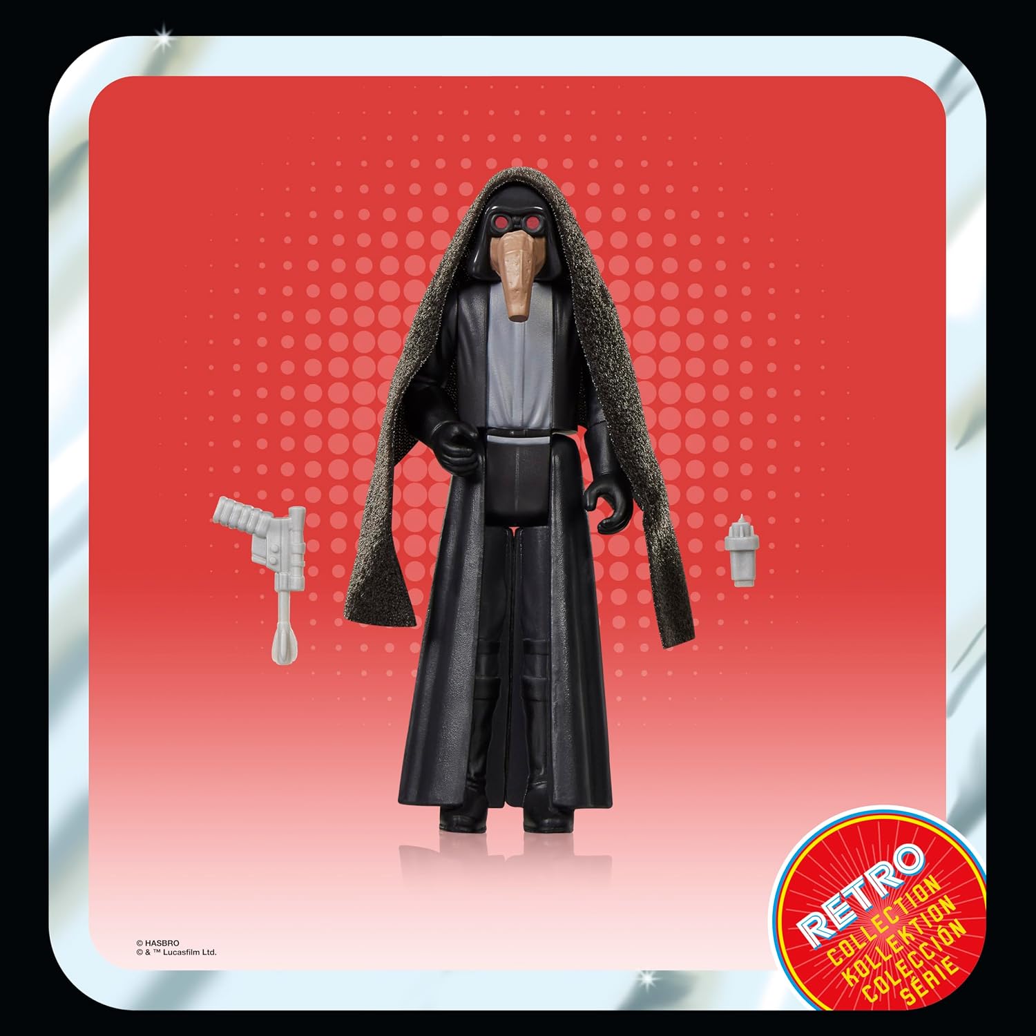 Detalle 2 de ハズブロ STAR WARS レトロコレクション G2554 9.5 cmフィギュア6体セット