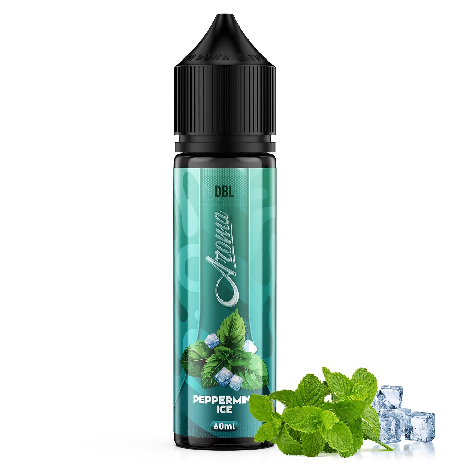 DBL Aromakonzentrat 60ml Pfefferminz-Eis – Hochkonzentriertes, veganes Aroma ohne Zusatzstoffe