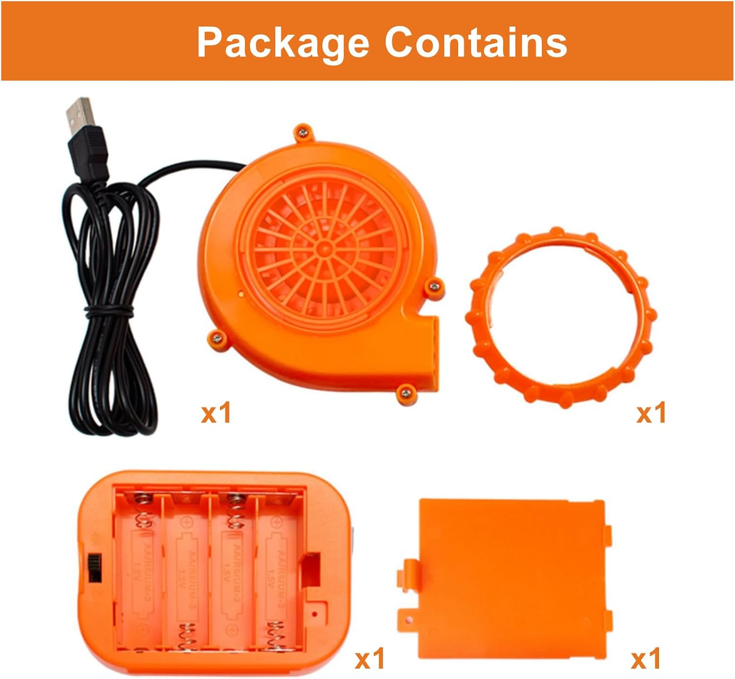 Detalle 2 de Kiddale Inflatable Costume Fan