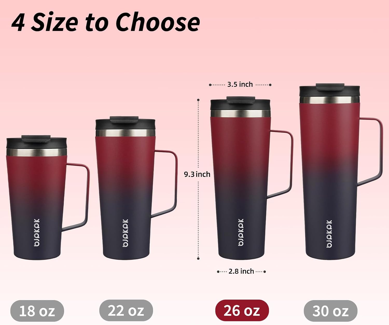 Thumbnail 4 de BJPKPK Insulated Tumbler 26oz