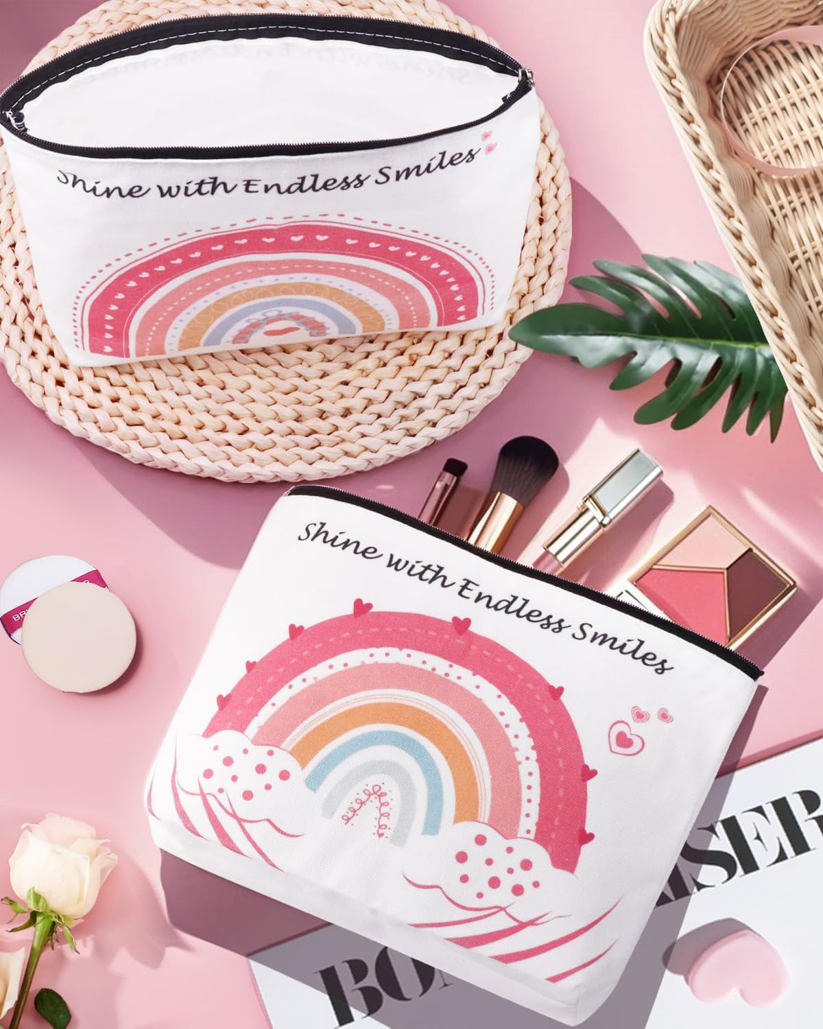 Detalle 2 de RYLIFEOGI cadeauset voor meisjes met geïsoleerde beker en regenboogaccessoires