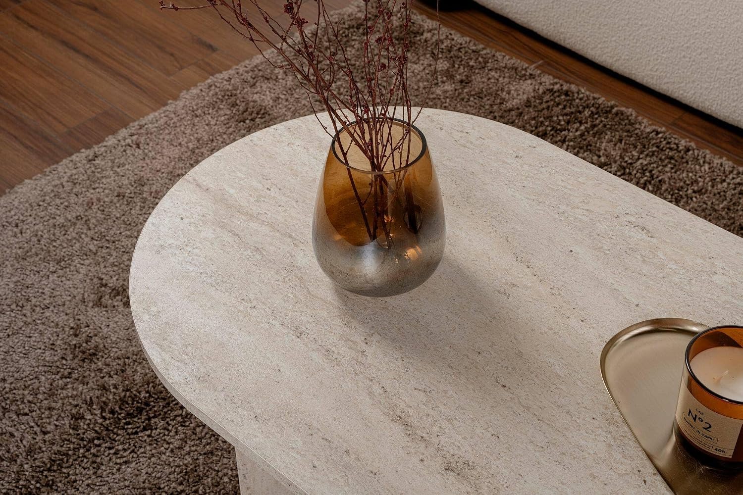 Thumbnail 4 de Dmora Parrano tavolino 119x60x40 cm beige
