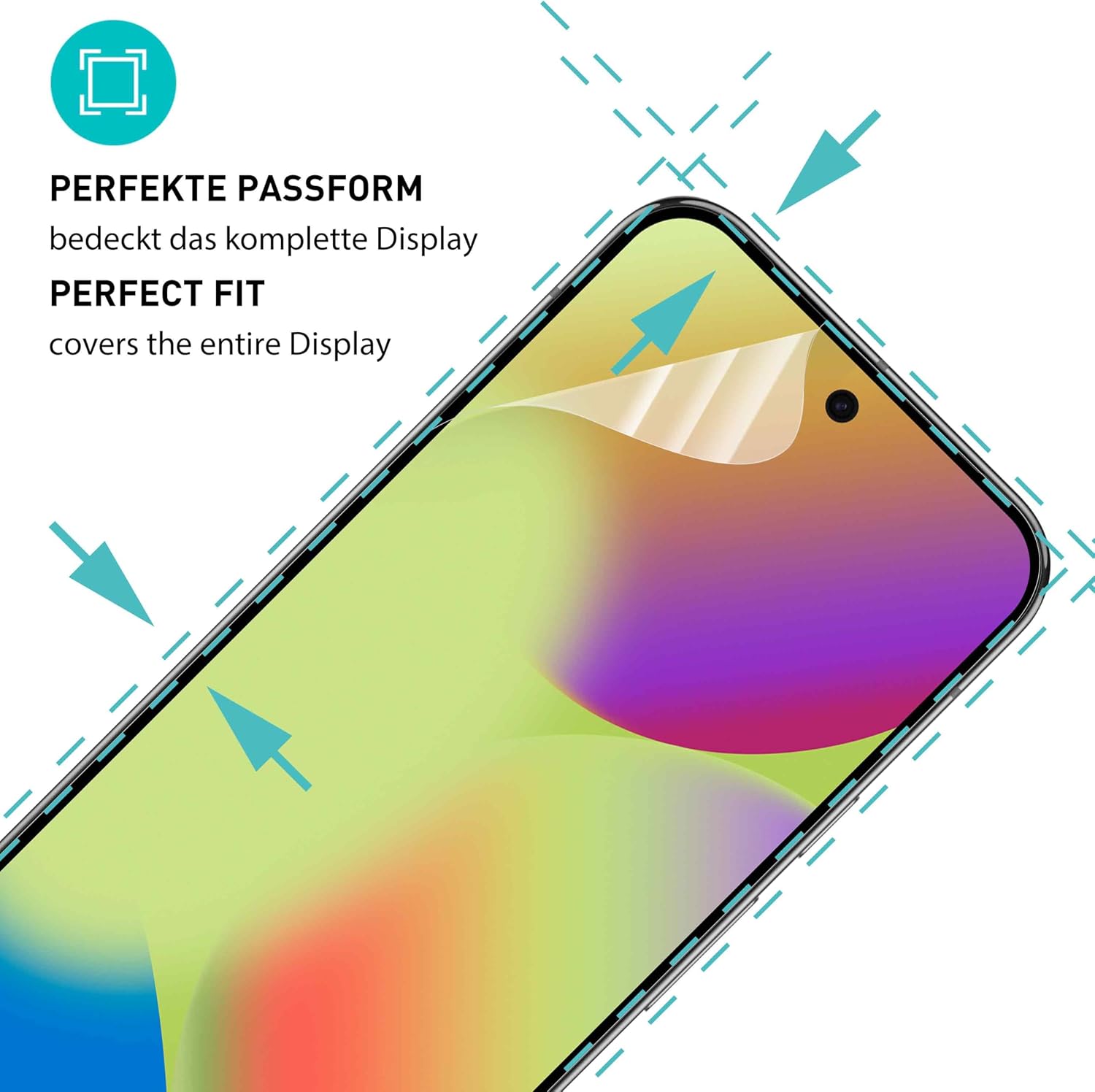 Detalle de SmarTect TPU Screen Protector for Google Pixel 10, 2 screen films and 2 camera protectors