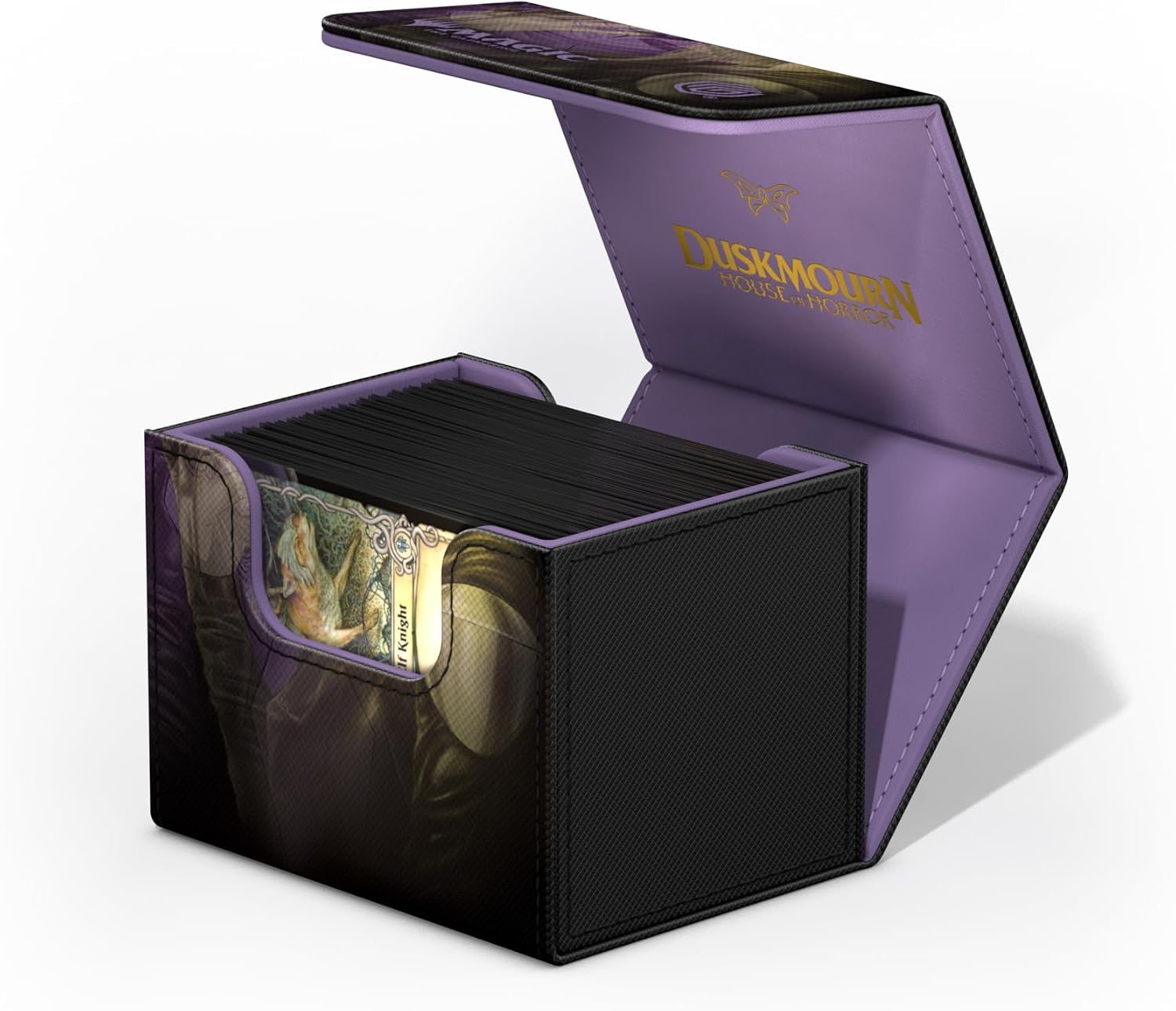 Detalle 1 de Ultimate Guard Sidewinder 100+ Xenoskin – pudełko MTG Duskmourn, Niko