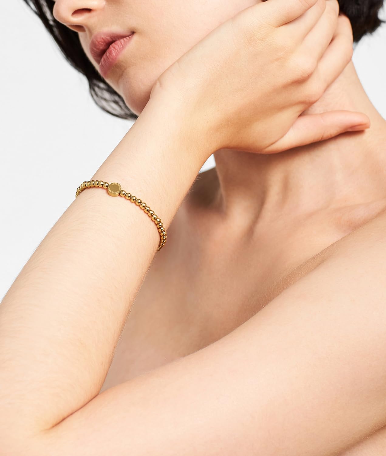 Thumbnail 2 de LIEBESKIND BERLIN Beads Armband – filigraner Edelstahlschmuck mit 4 mm Kugeln in Silber/Gold/Roségold/Schwarz