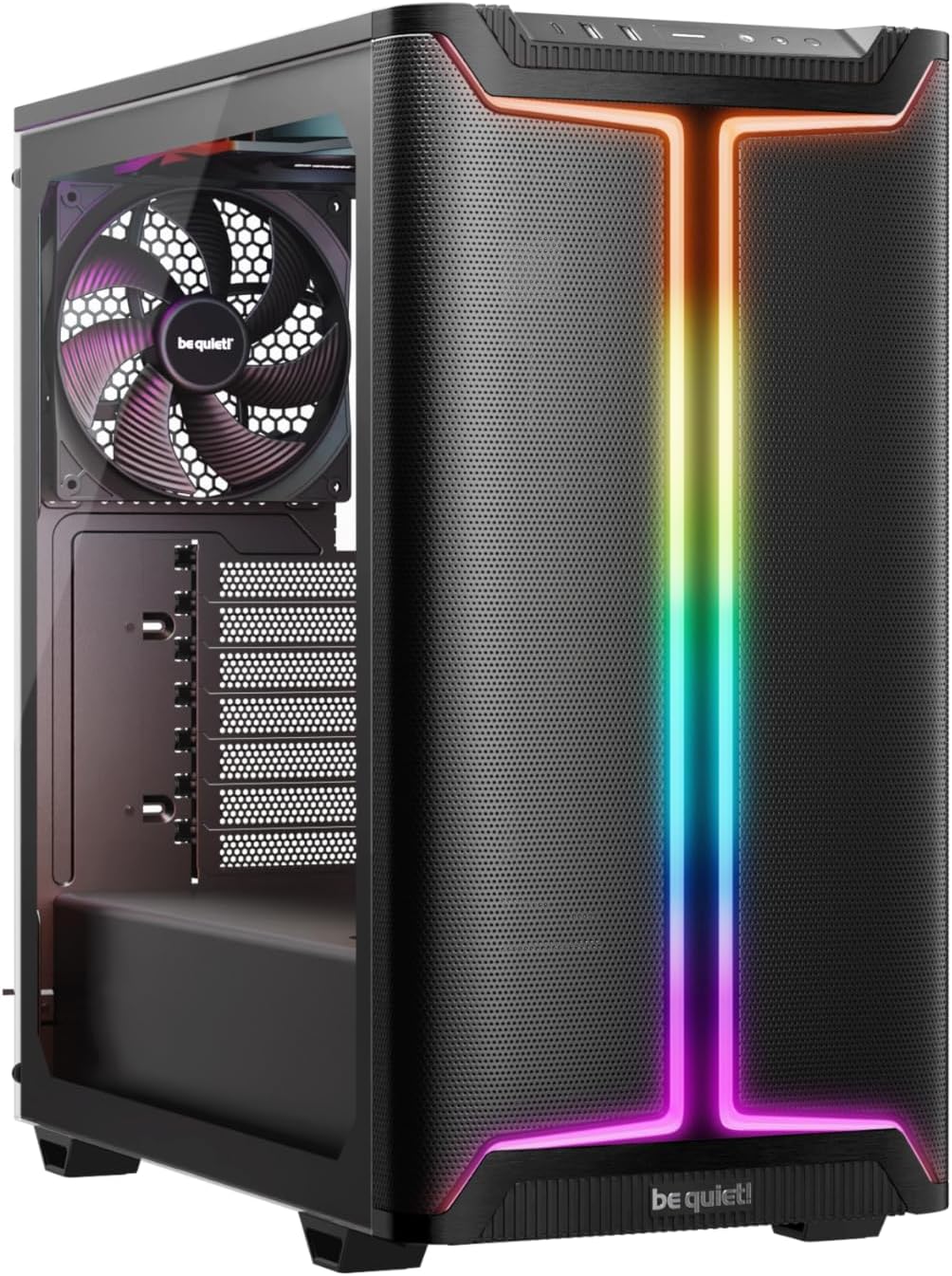 Detalle de be quiet! Pure Base 501 DX Black BGW76 ミドルタワーPCケース ARGB・ATX対応