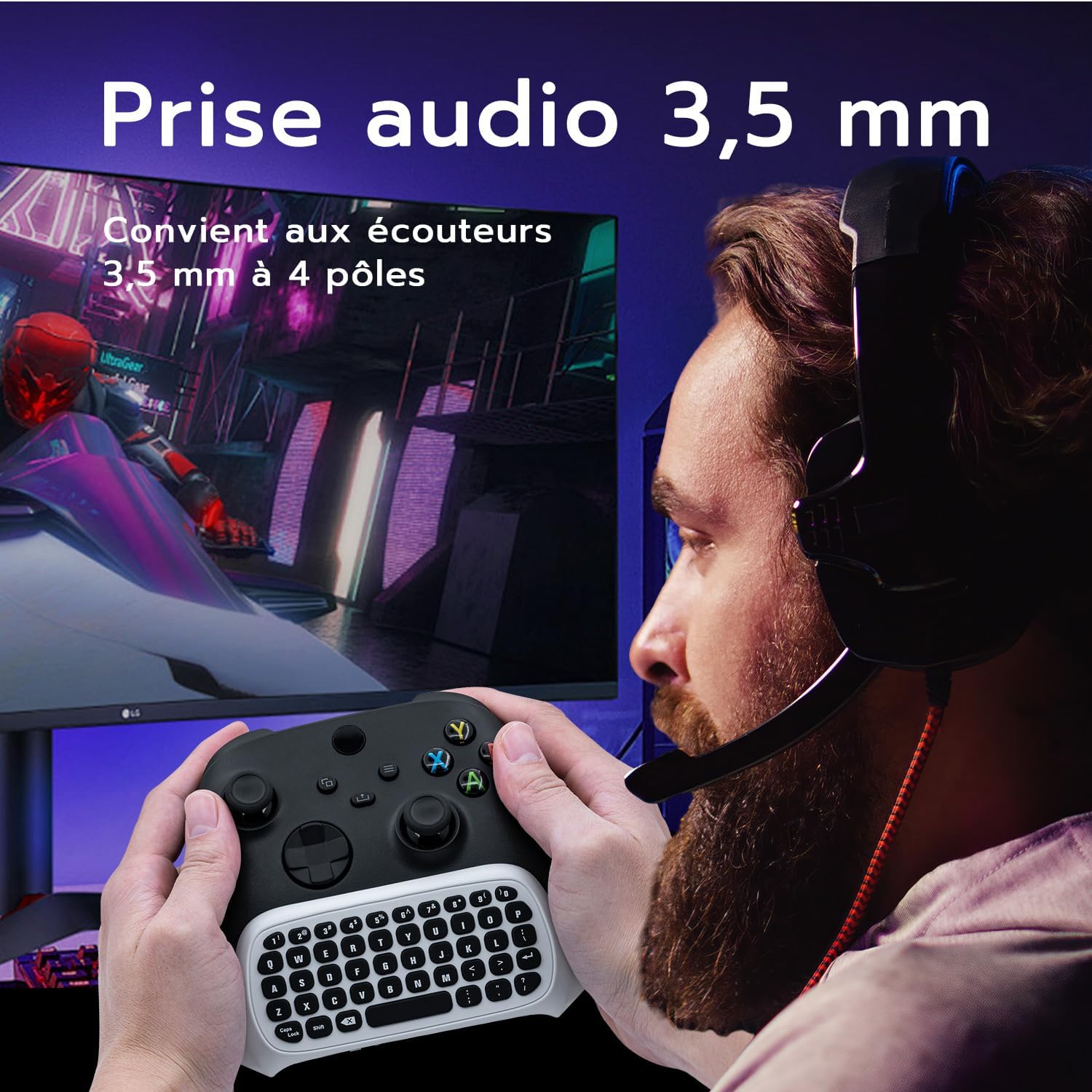 Thumbnail 6 de Mcbazel Clavier portable 2.4G pour Xbox
