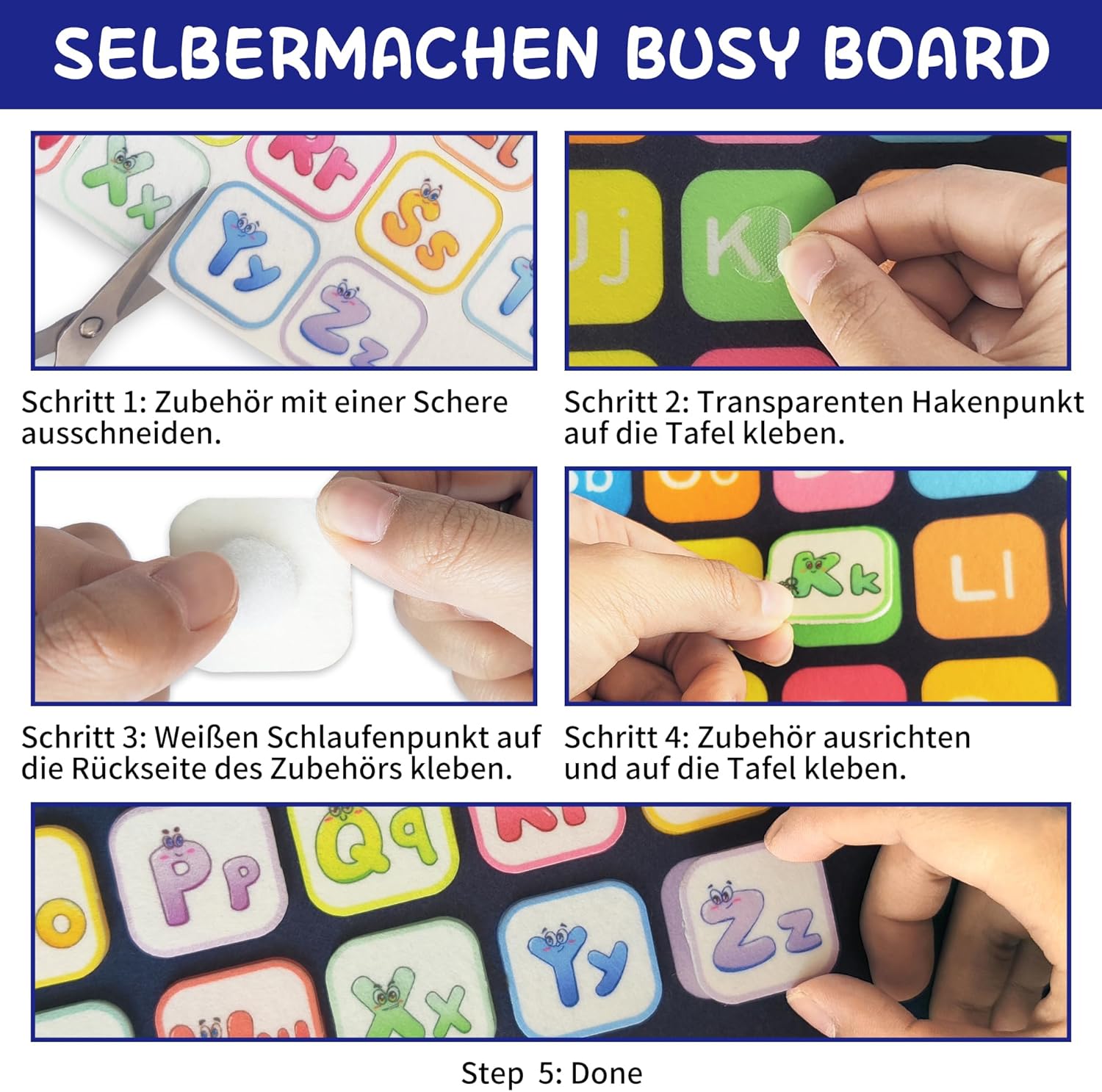 Thumbnail 5 de LearnToy Montessori Busy Board