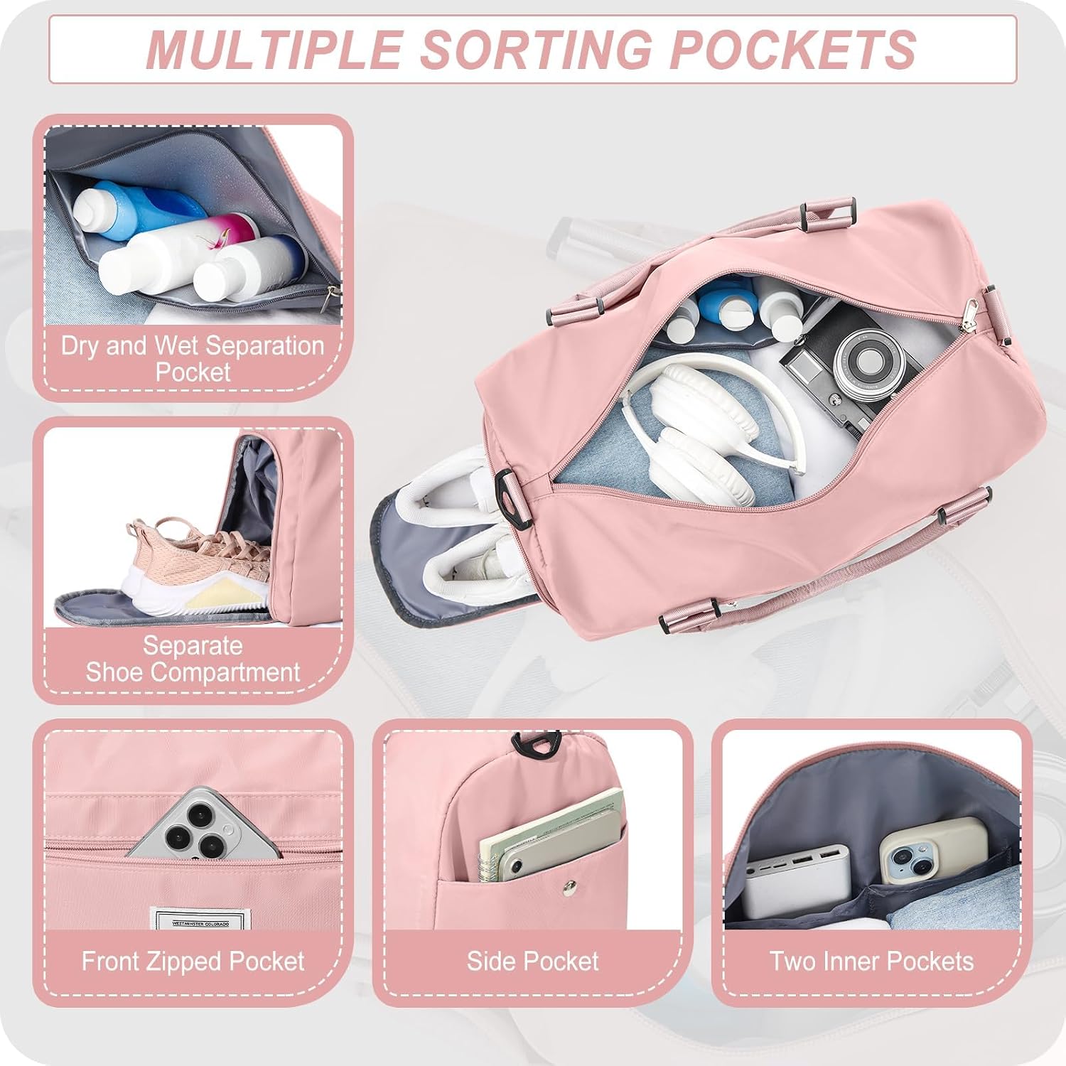 Thumbnail 2 de HYC00 Gym Bags 32L Travel