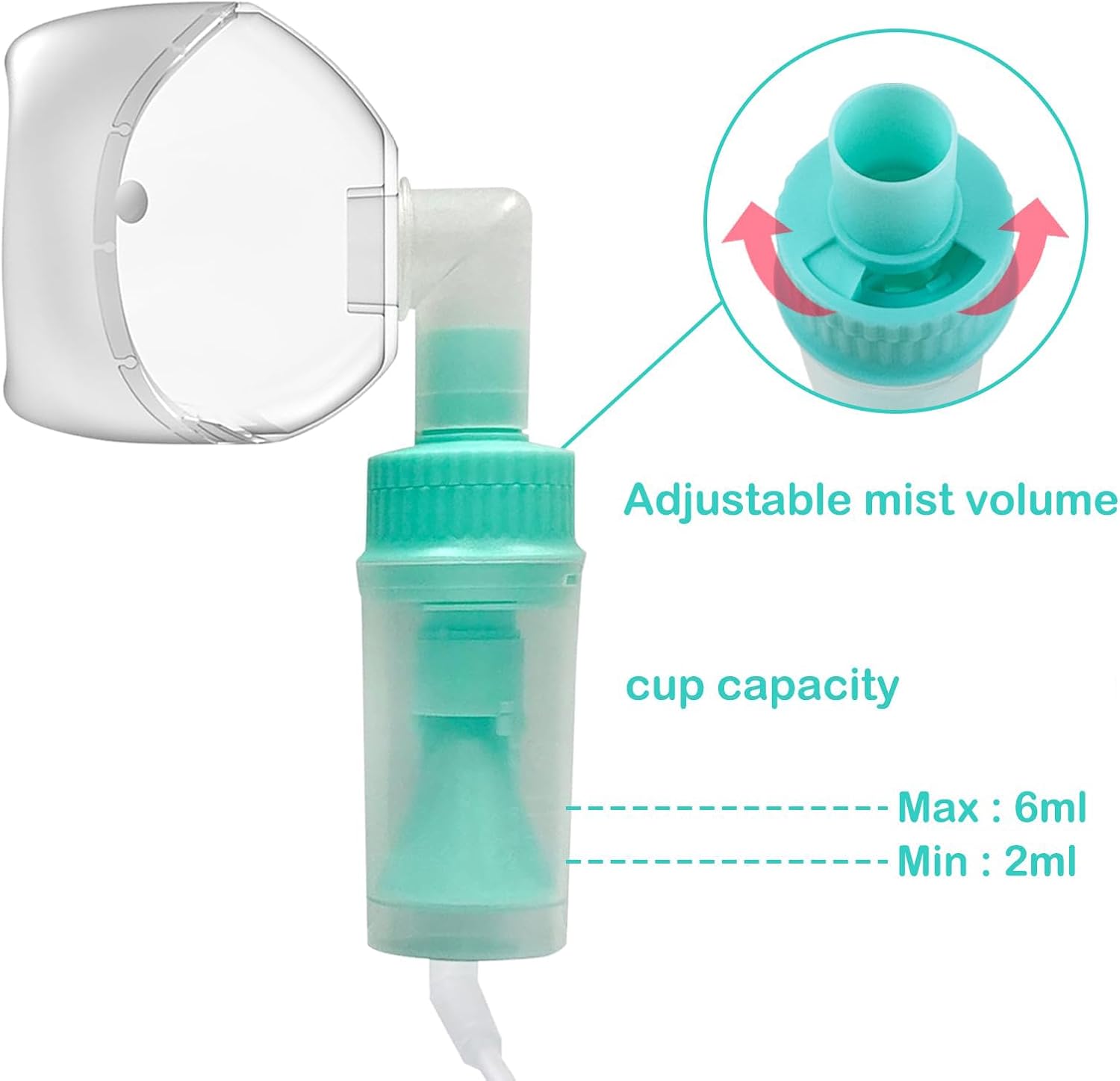 Thumbnail 4 de Pet Matching Cup and Face Mask Set, Green