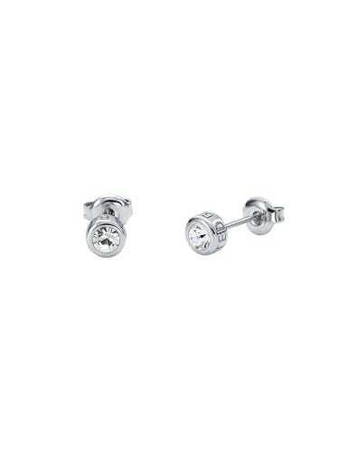 Detalle de Ted Baker Sinee Mini Crystal Stud Earrings For Women (Silver/Crystal)