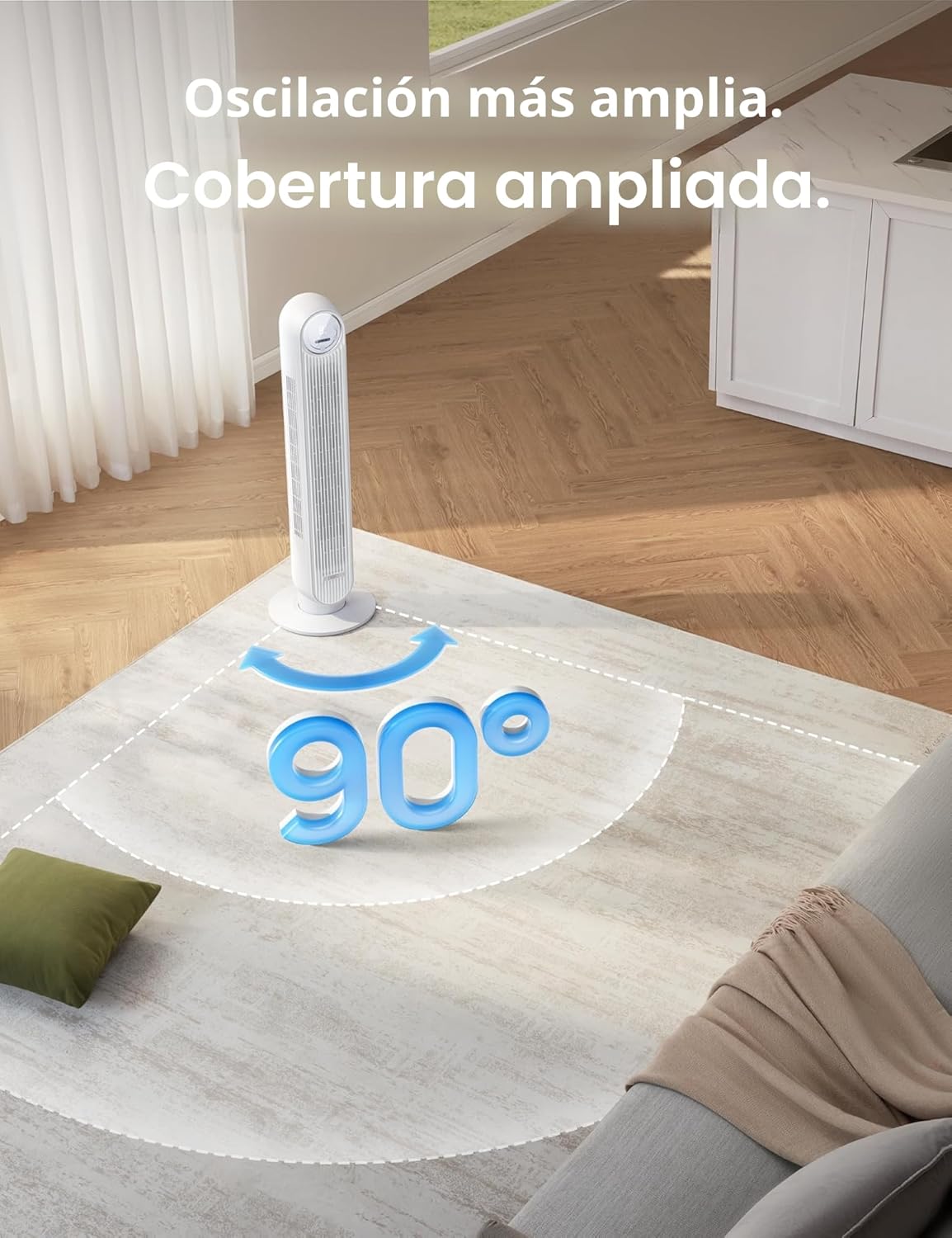 Thumbnail 4 de Dreo ventilador de pie 36 pulgadas silencioso