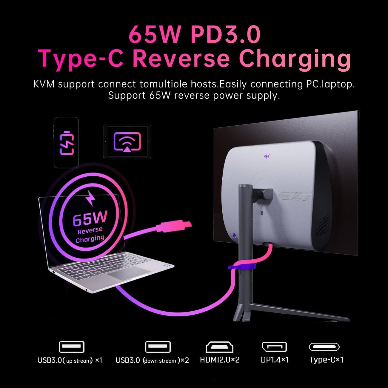 Thumbnail 4 de KTC G27P6 27" OLED Gaming Monitor 240Hz