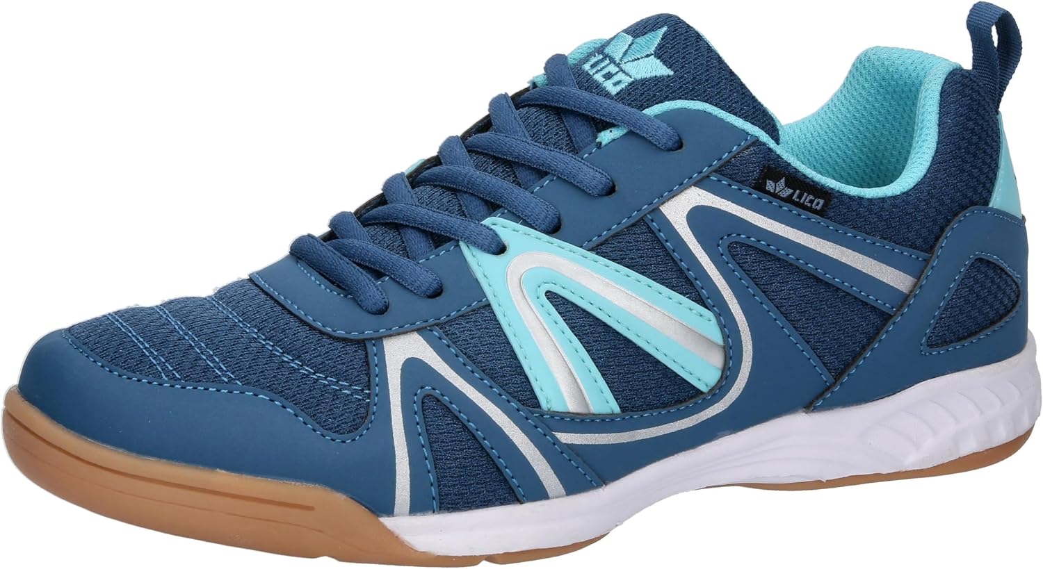 Thumbnail 6 de Lico Unisex Fit Indoor-Hallenturnschuhe aus Veloursleder mit antirutschender Gummisohle