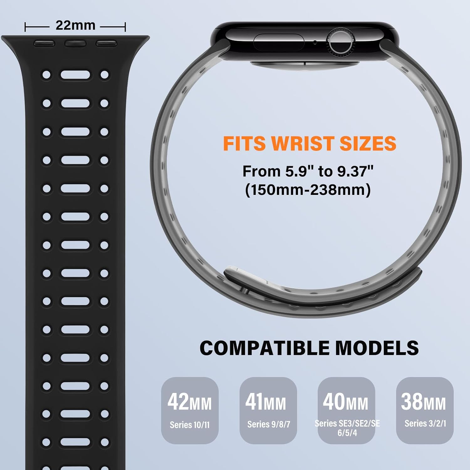 Thumbnail 5 de Sixmoat Magnetic Strap for Apple Watch 42mm