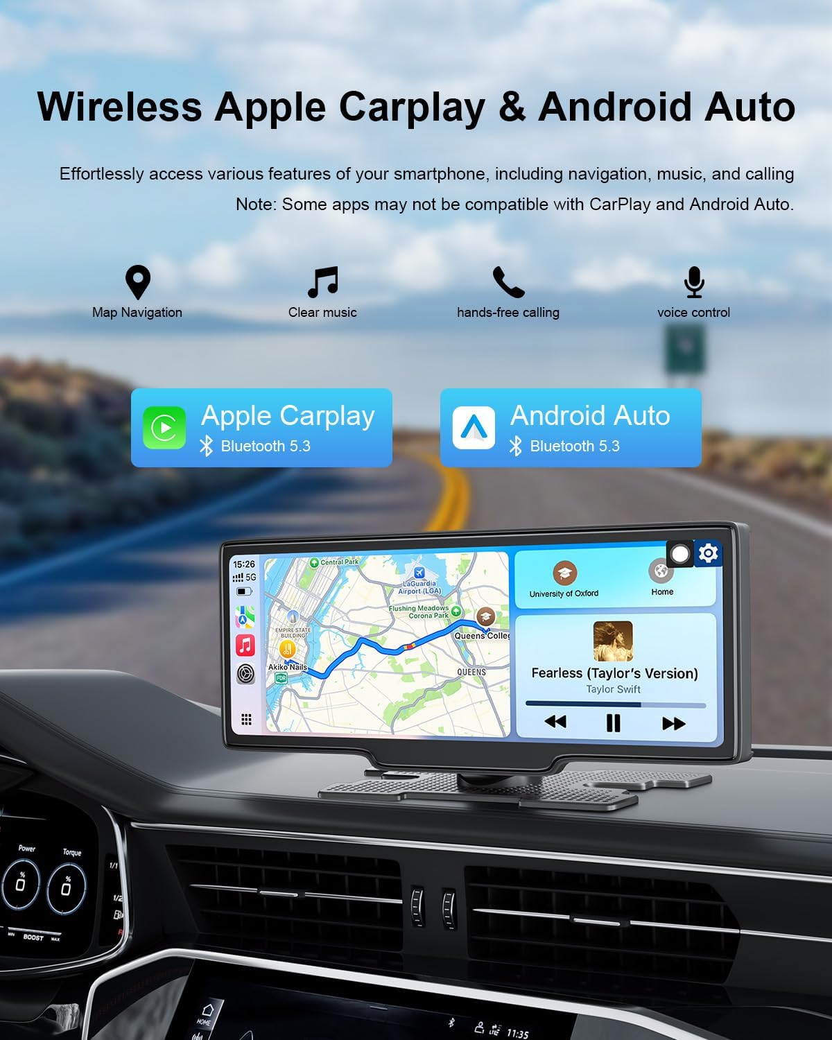 Thumbnail 1 de HK5 Carplay Screen 10.26" Wireless Carplay 📺