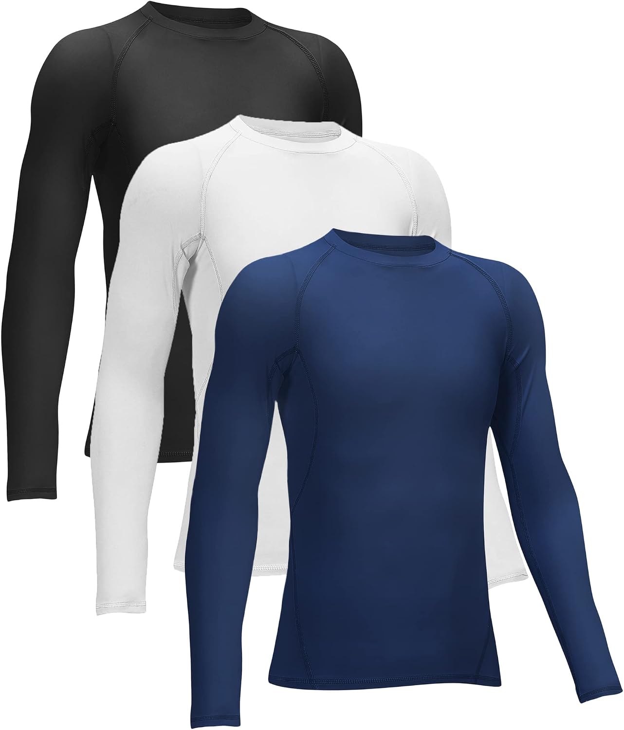 Detalle de TELALEO Boys' Compression Shirt, Polyester and Spandex