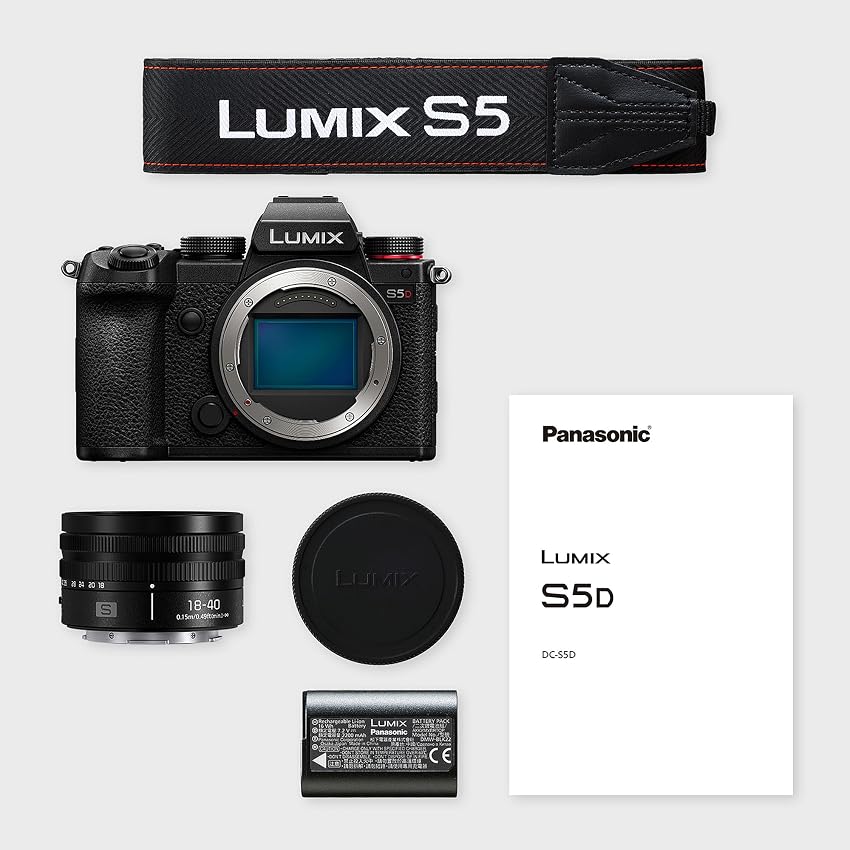 Detalle de Panasonic Lumix S5D Cuerpo sin espejo 24,2 MP 4K 60p