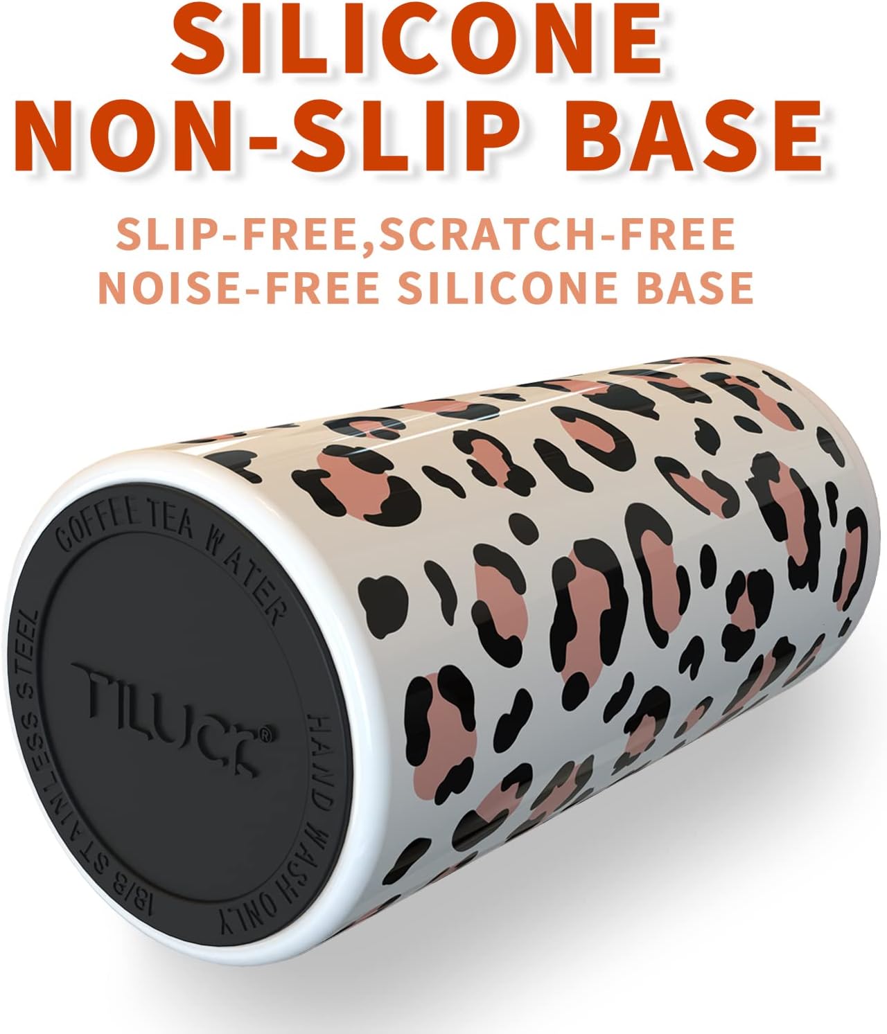 Thumbnail 3 de TILUCK Skinny Can Cooler: Stainless Steel Insulated Slim Cans (12 oz) with Leopard Print