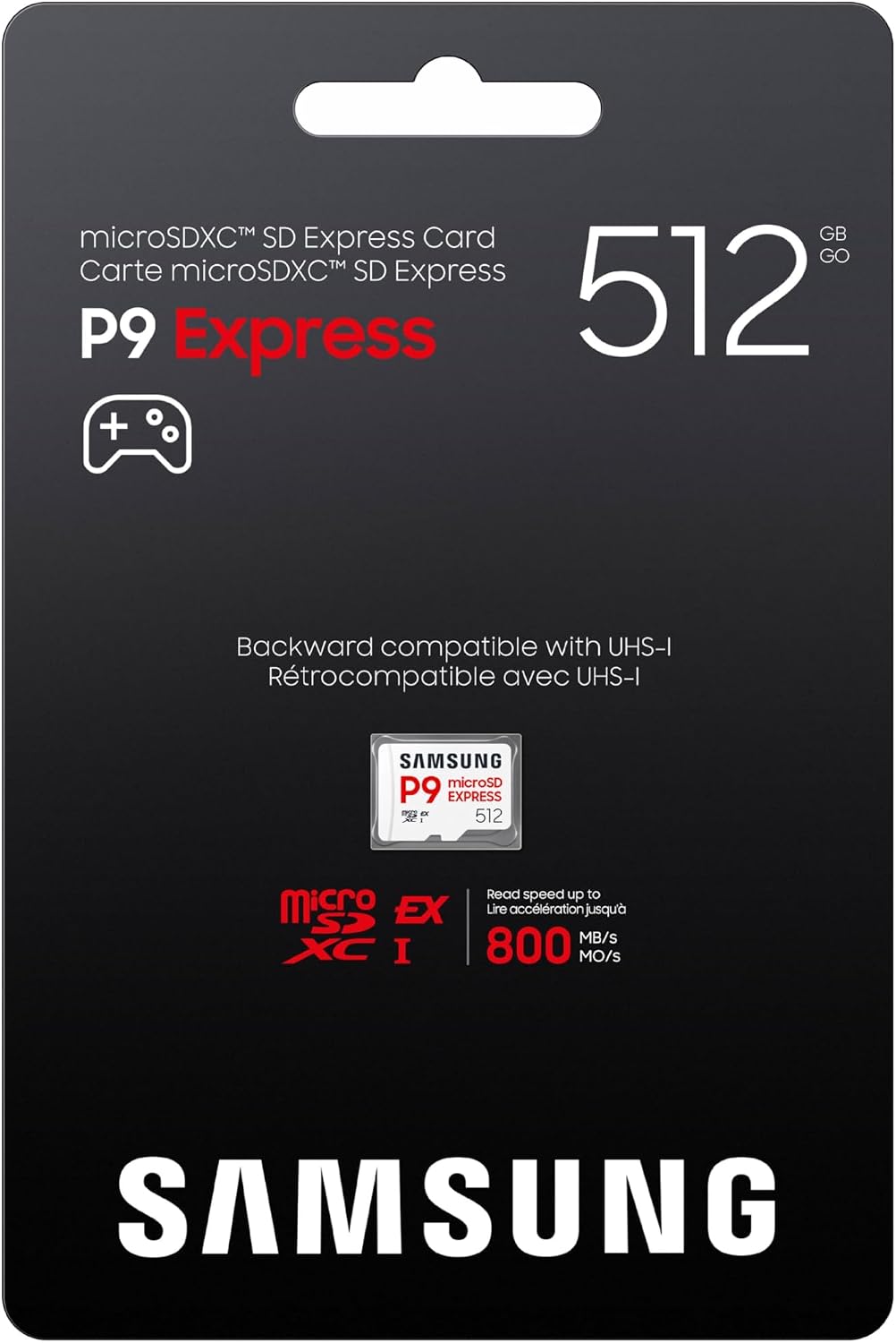 Detalle de Samsung P9 Express microSDXC 512GB 💾
