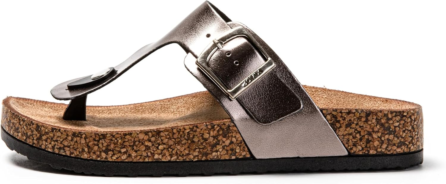 Detalle 2 de JOMIX Ciabatte Donna Estive Eleganti Sughero SD8040 – comodità estiva per casa, spiaggia e piscina