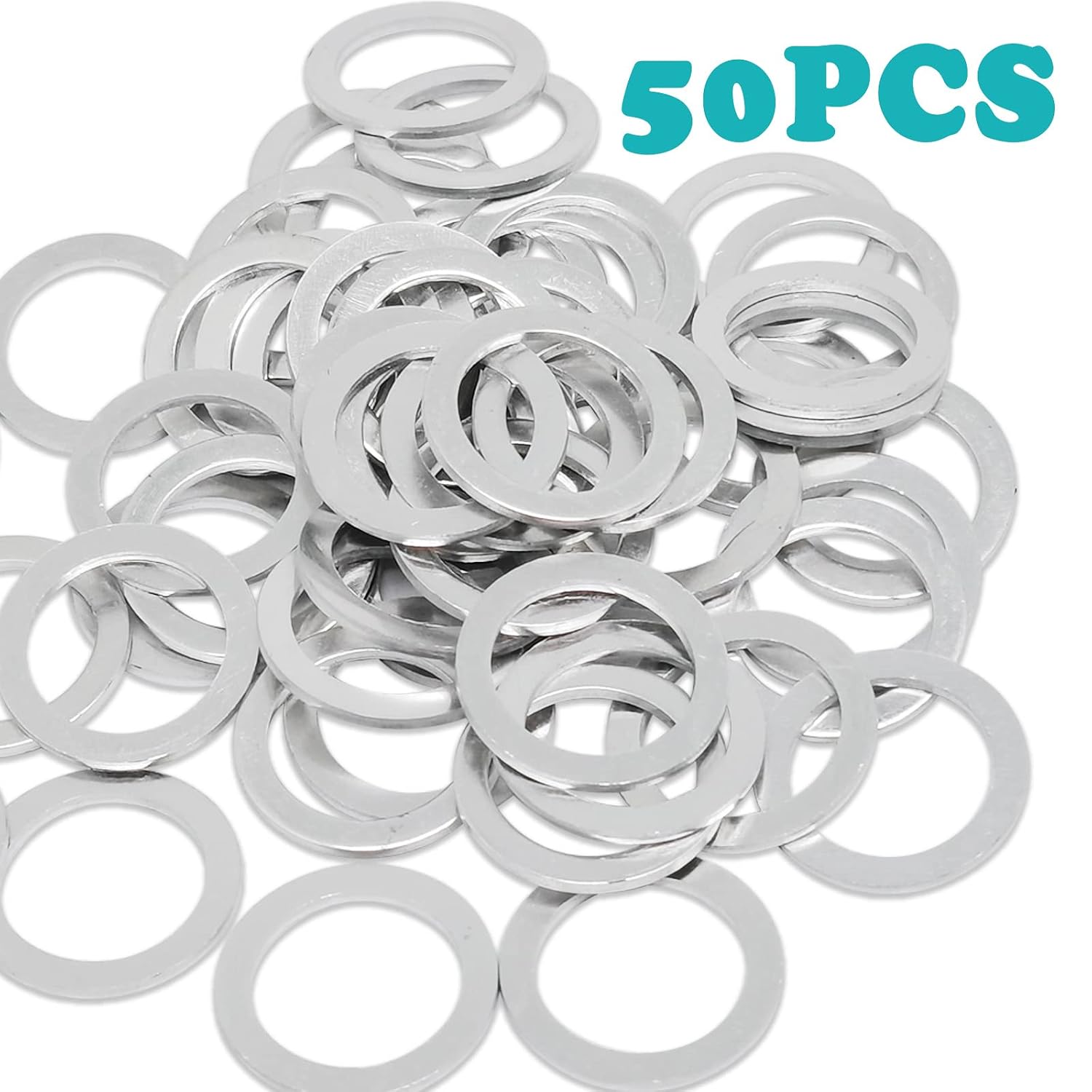 Detalle 1 de Aluminum Flat Washers, 16mm ID