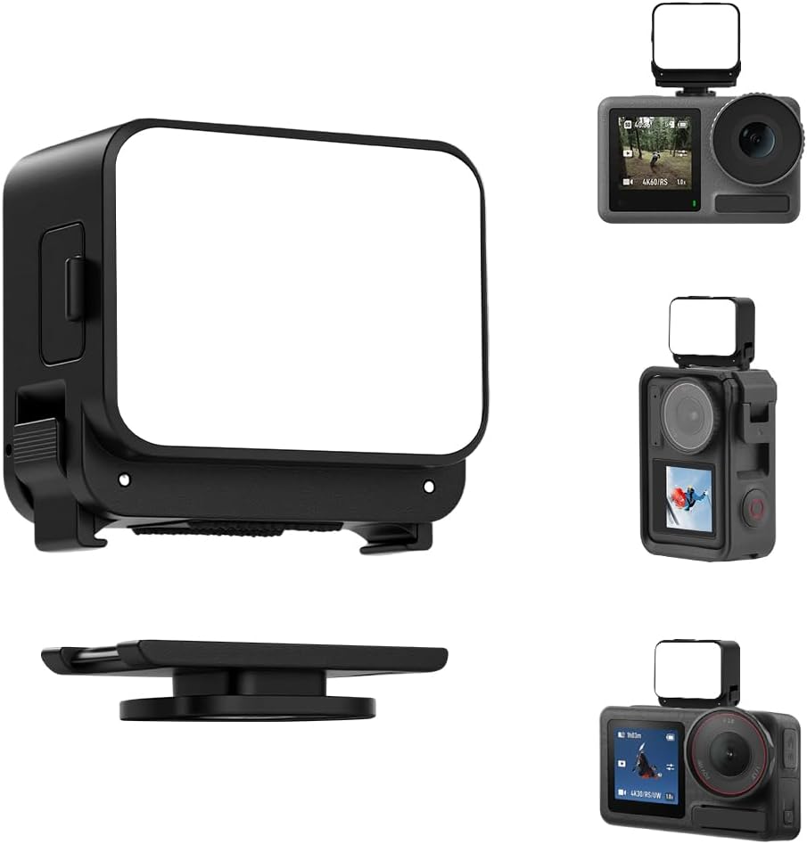 Detalle de AOOSU LED Videolicht Mini 600mAh
